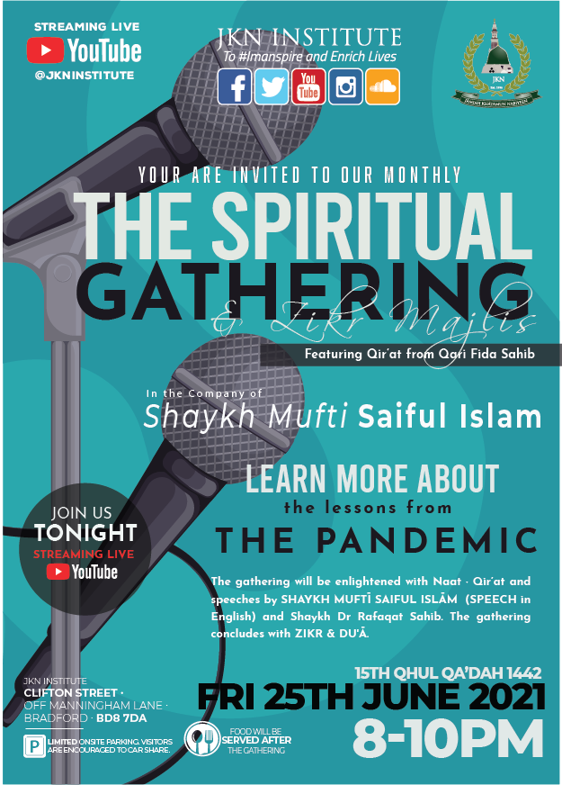JKN Institute - We are streaming The Spiritual Gathering...