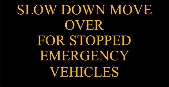 Georgia has a MOVE OVER law - Save a life MOVE Over! § 40-6-16