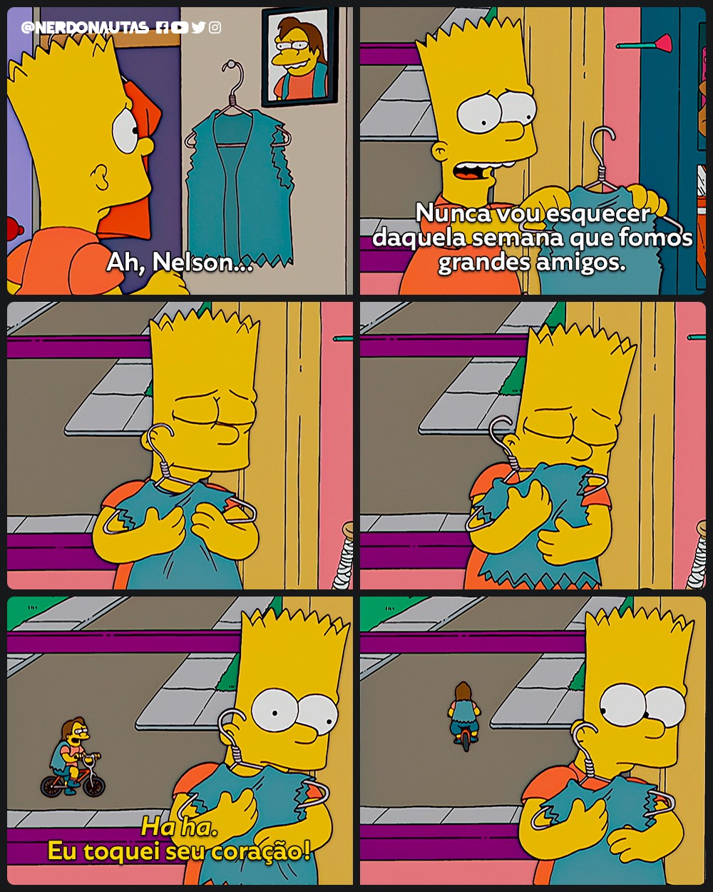Nerdonautas - Os Simpsons - T18E08 #Frodo Curta: Nerdonautas
