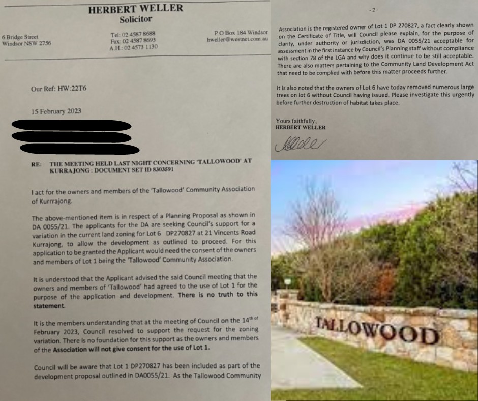 KURRAJONG RESIDENTS CALL OUT LIES ON... - Hawkesbury Matters | Facebook