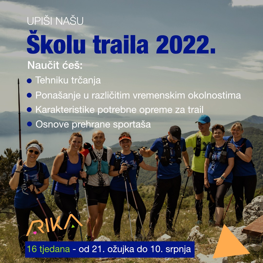 AK Rika - SRK Rika i ove godine organizira Školu trail... | Facebook