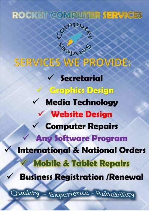 Rocket Computer Services | Wewak