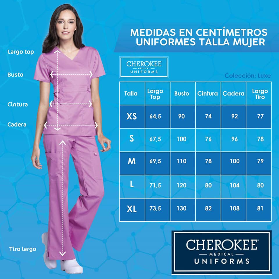 Consulta nuestras tallas aqui - Uniformes Cherokee | Facebook