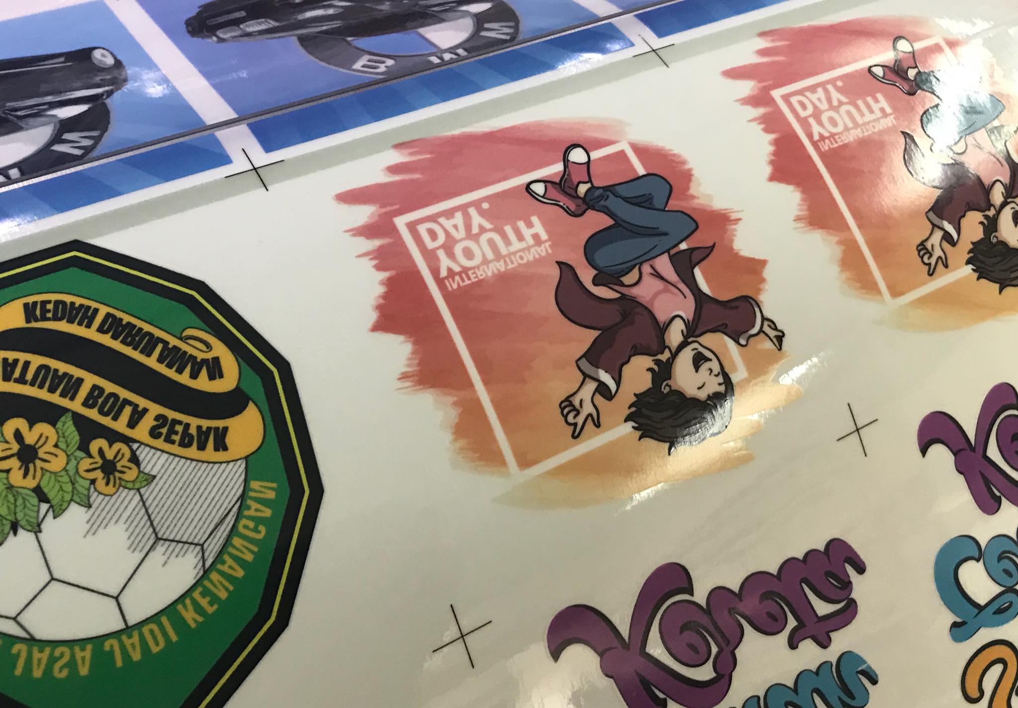 Stickerpro - STICKER CERMIN KERETA MOQ RENDAH Haa,...