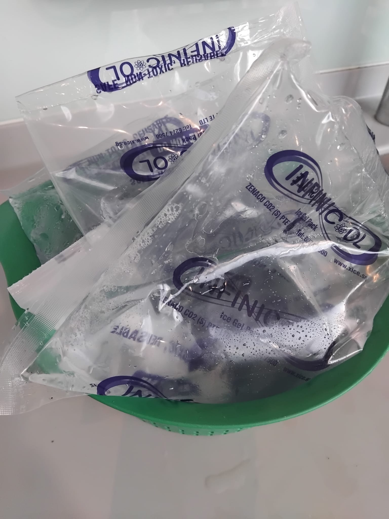 What to do with reusable ice packs?
