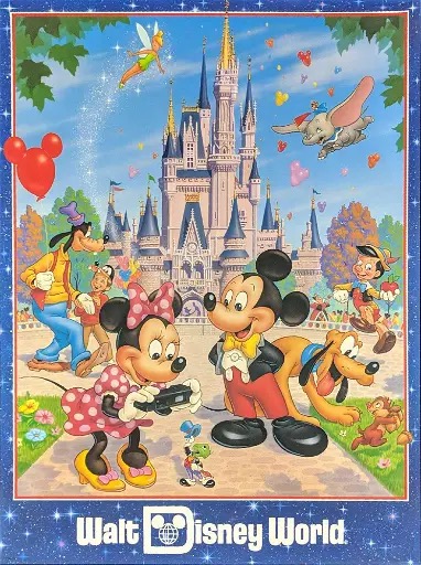 Collecting Vintage Walt Disney World Posters from 70s, 80s, and 90s