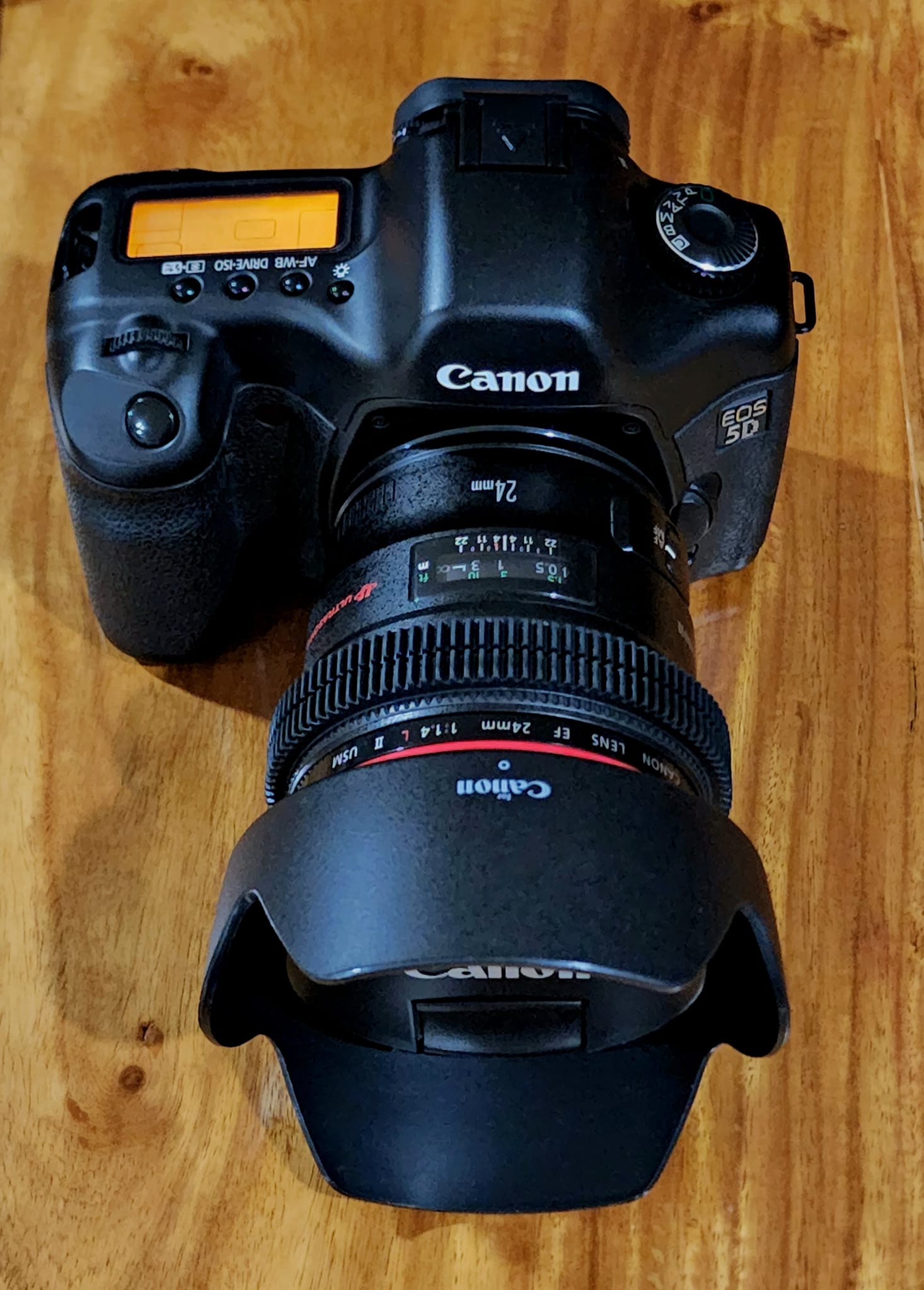 Canon EOS 5D Classic camera and lenses