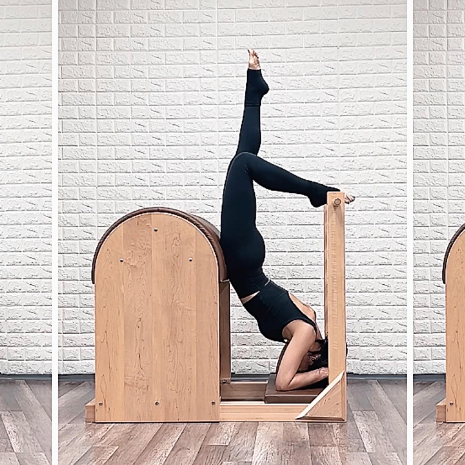 Stiff Back Stretch Movement on Barrel #LApilates #OCpilates #LAlife # ...