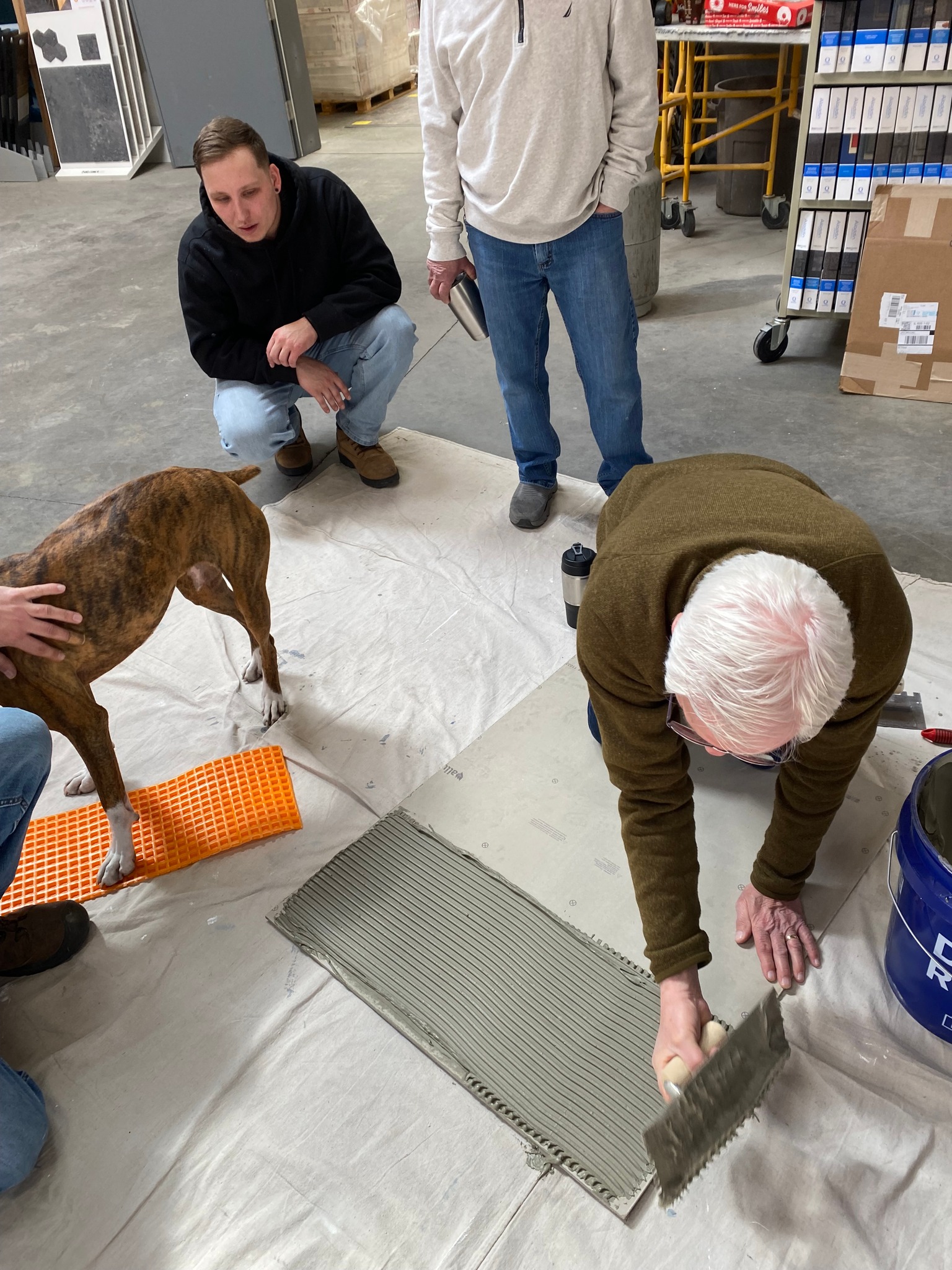 TEC team member Michael Binkus,... - TEC Installation Systems