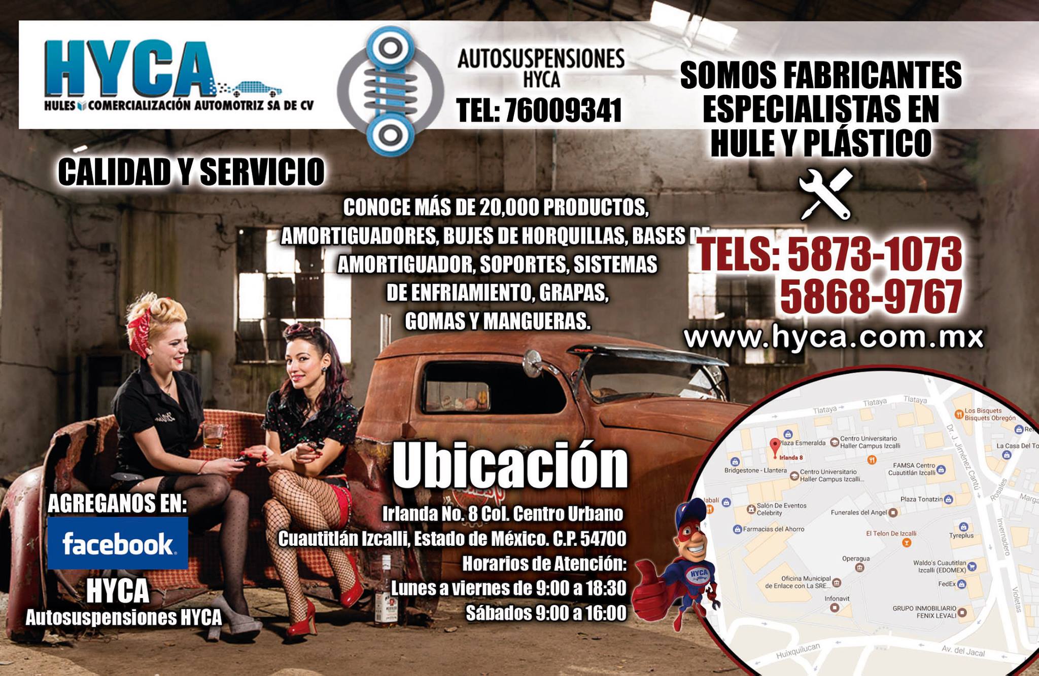 Autosuspensiones HYCA | Cuautitlán Izcalli