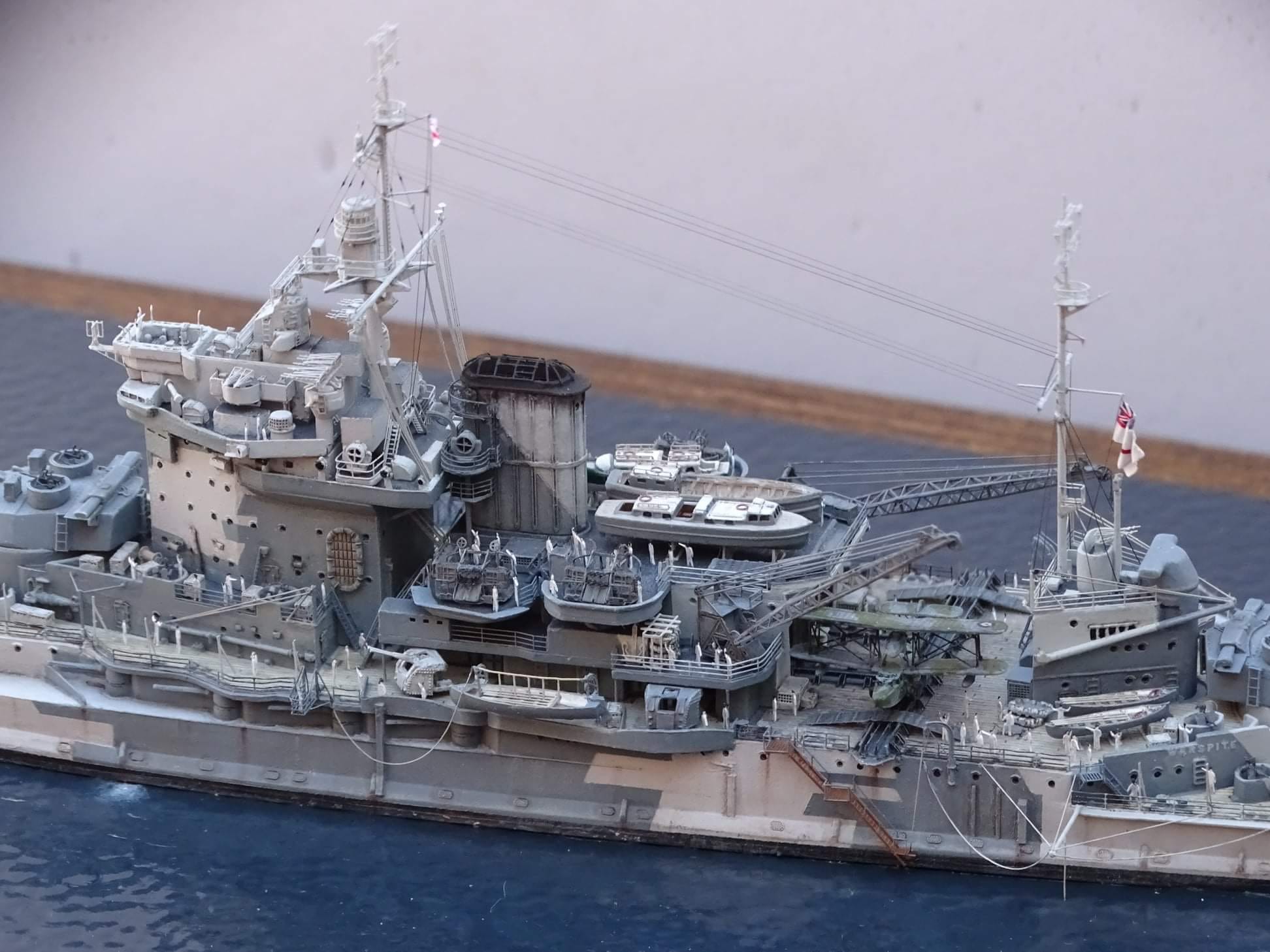 HMS Warspite 1943(1/350 Academy ) Generic etch Flyhawk Royal Navy