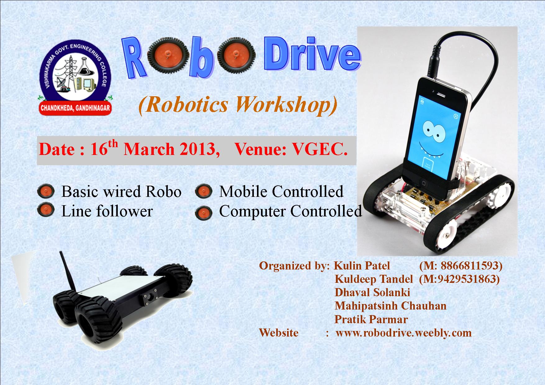 Robodrive workshop