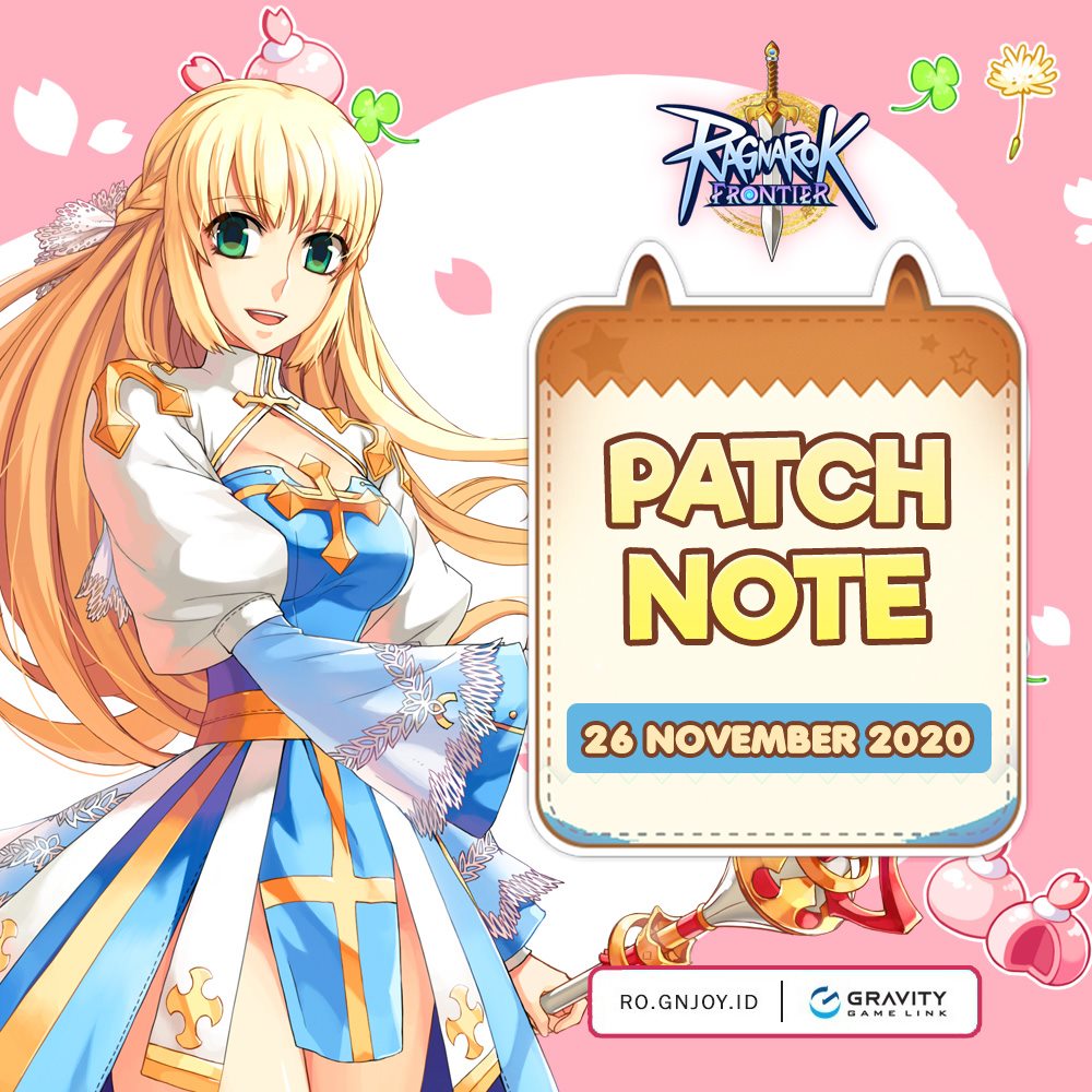 Hi, RO Mania~ Patch Note atau dikenal... - Ragnarok Frontier | Facebook