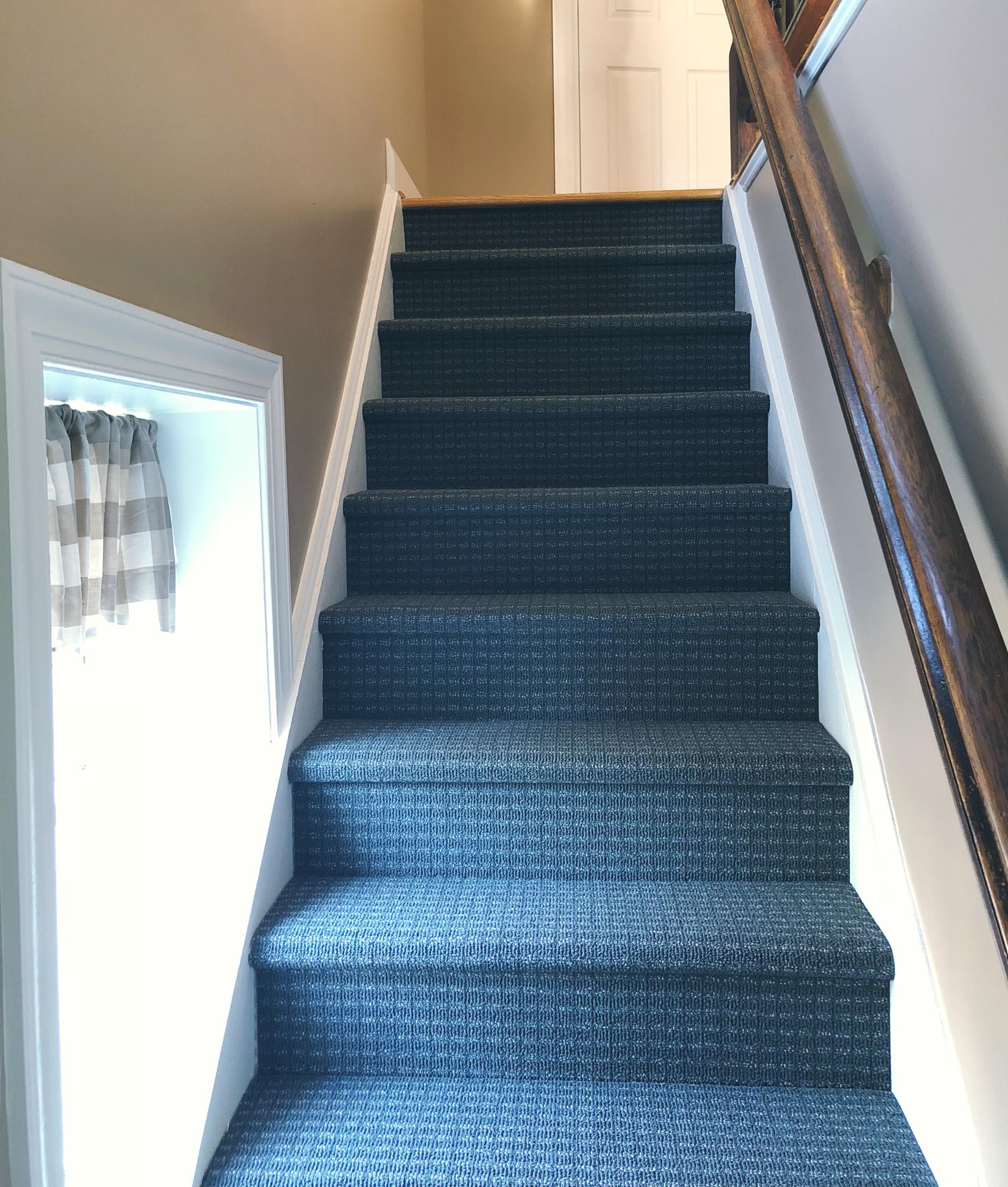 Griffin Law - New carpet for the stairs was installed...