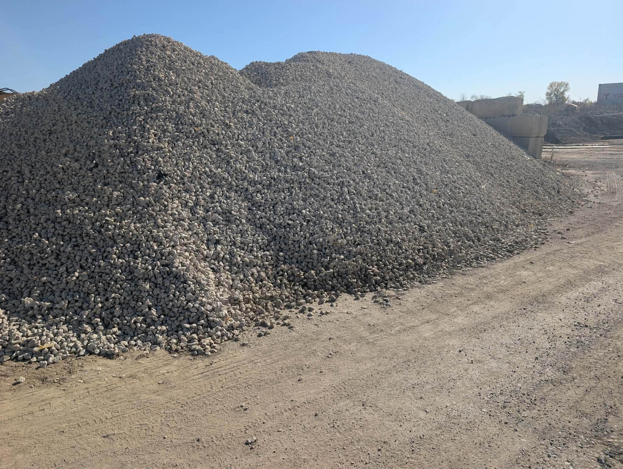 1-2 inch clean crushed concrete rock - Landscaping Materials - Anna ...