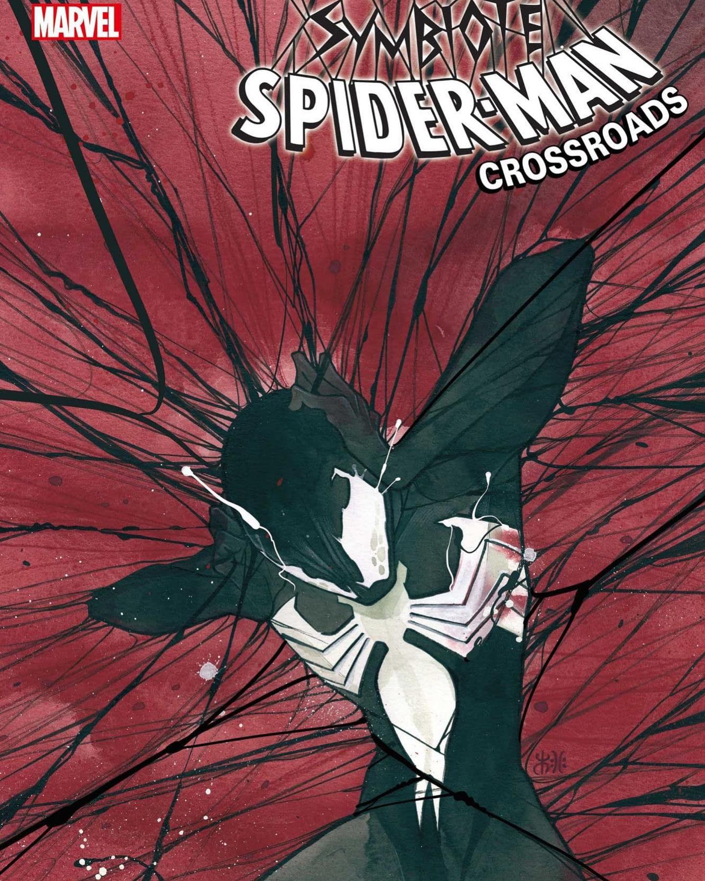 Peach Momoko's watercolor cover for The Amazing Spider-Man issue 1