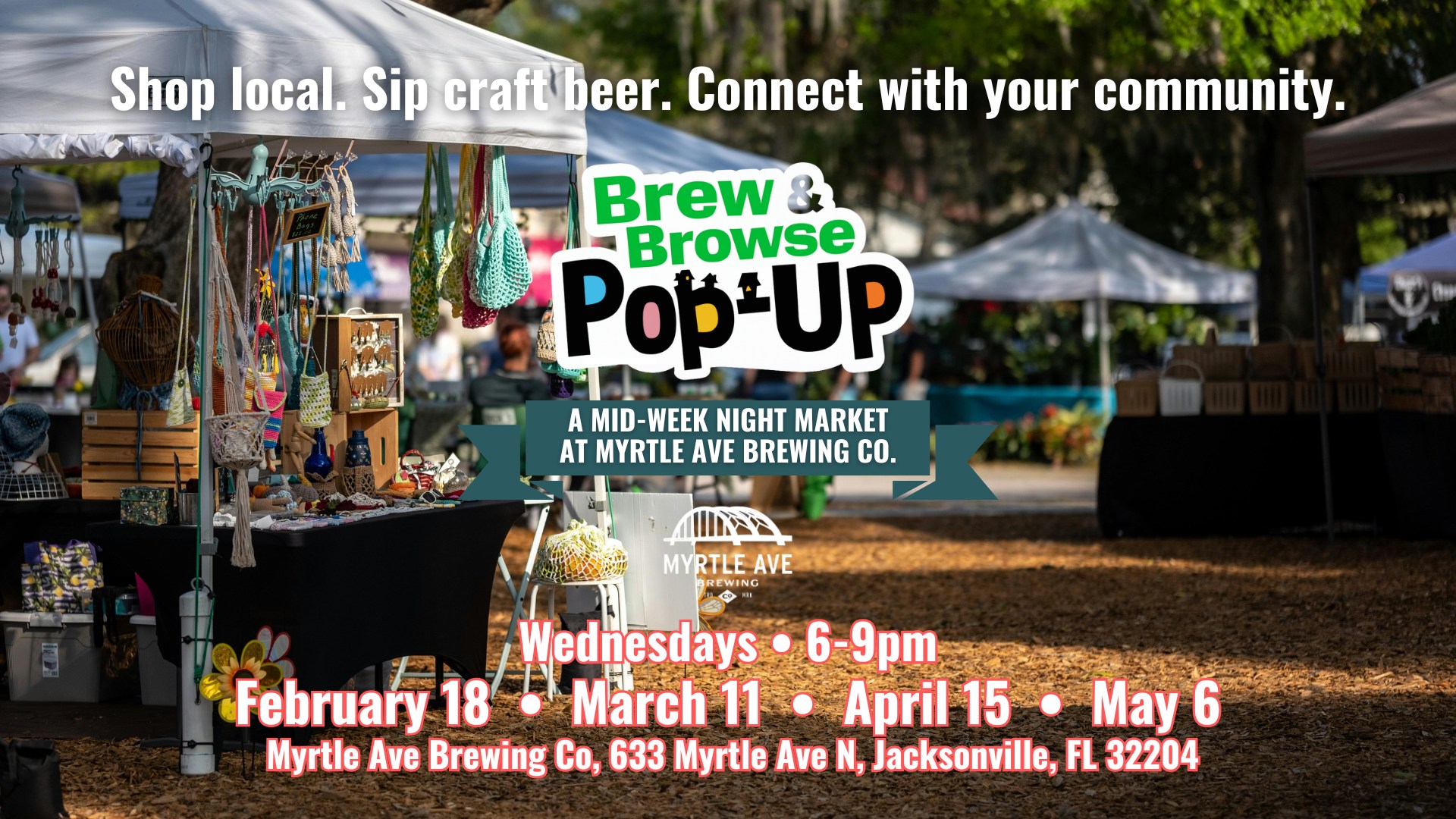 Brew & Browse Pop-Up: A Mid-Week Night Market