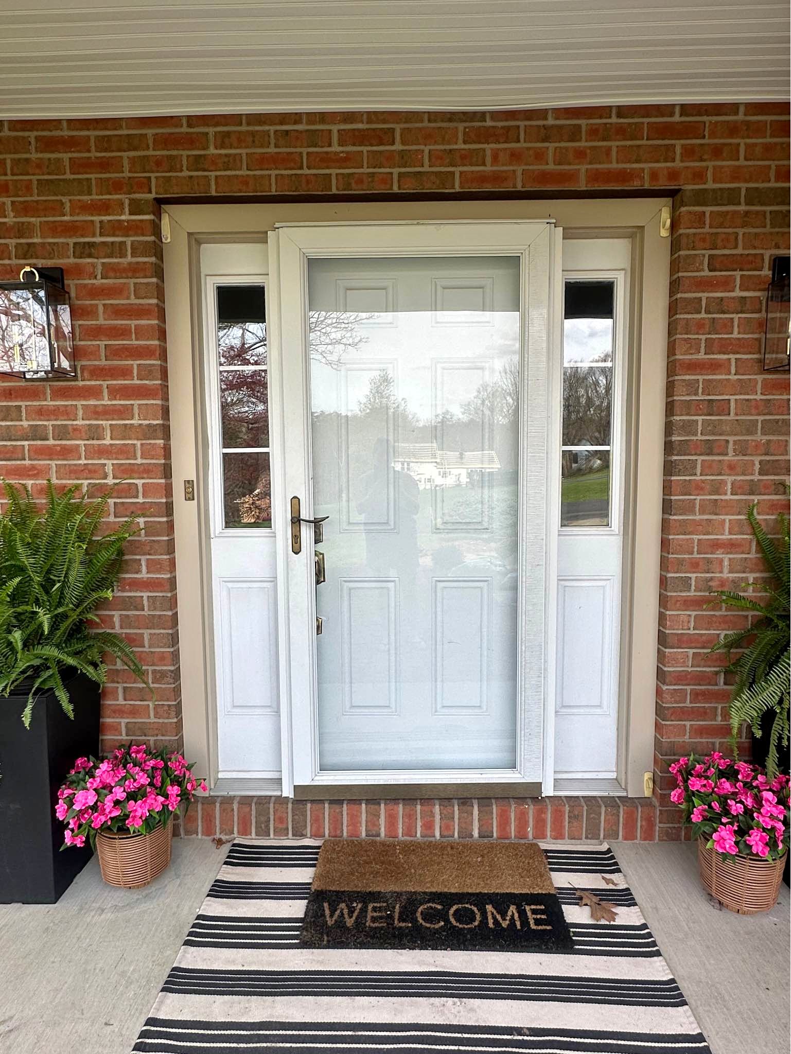Sold-32” Exterior Door and Storm Door - Home Decor - Coudersport