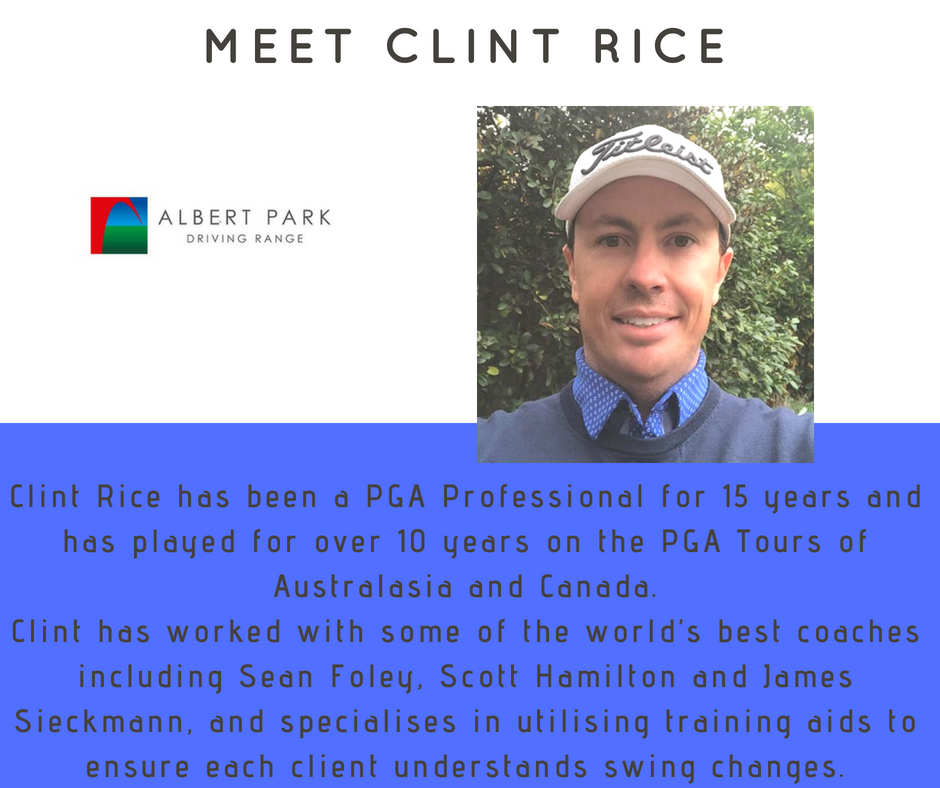 Albert Park Golf Driving Range - Clint Rice is joining the APDR ...
