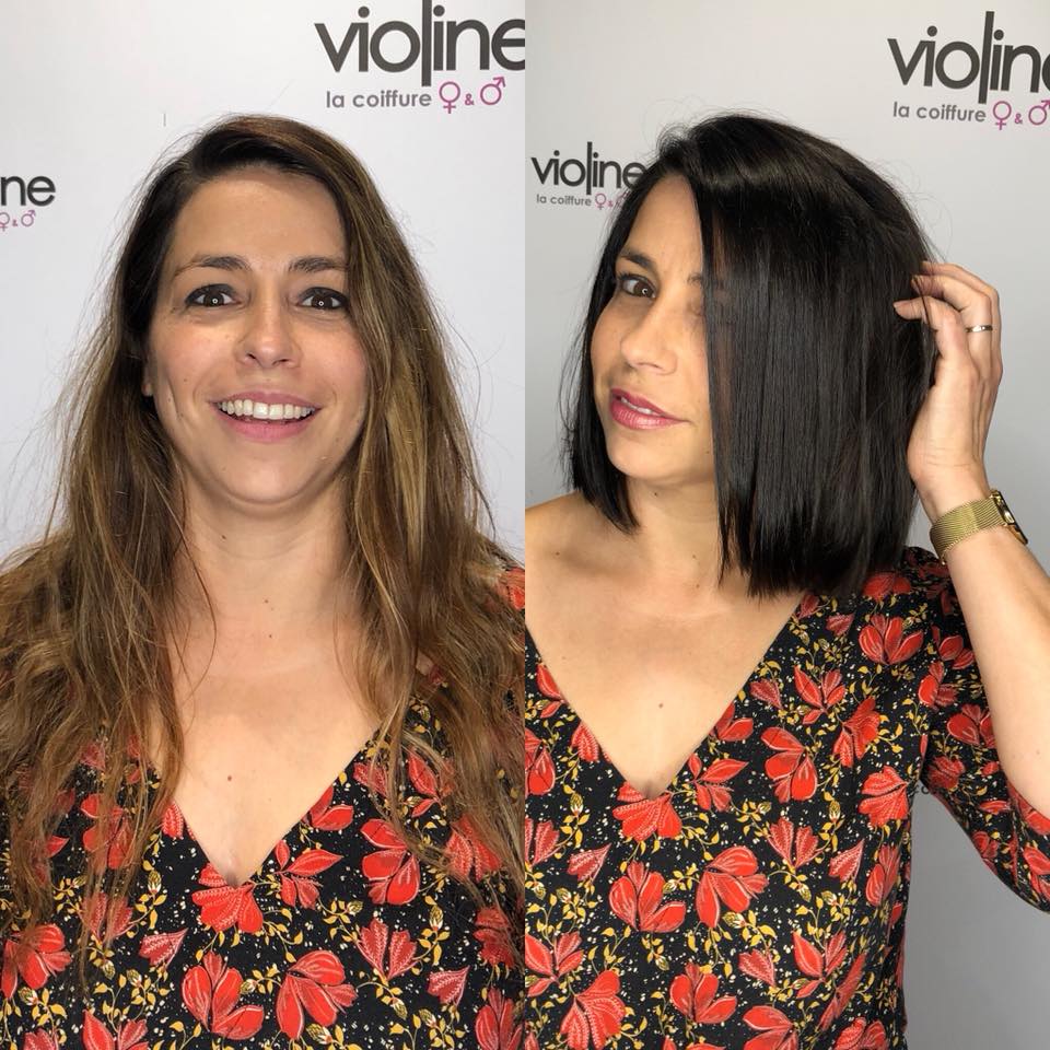 Coupe De Cheveux Qui Rajeunit Avant Apres