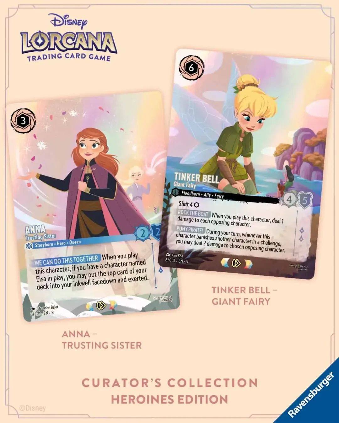 Disney Announces Lorcana Curator's Collection Featuring Classic