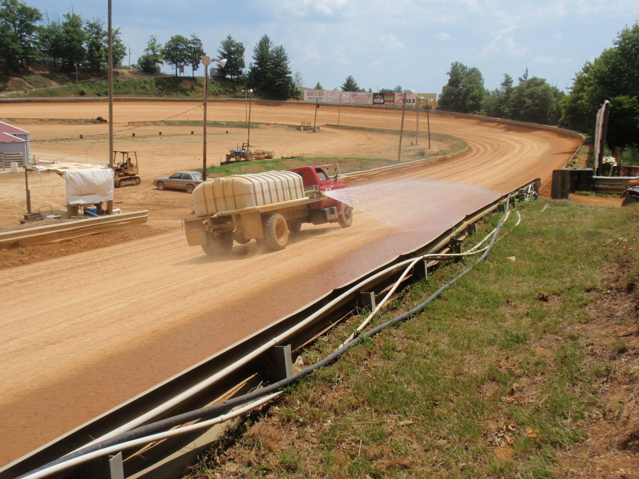 Wythe Raceway Track Preparation | Rural Retreat VA