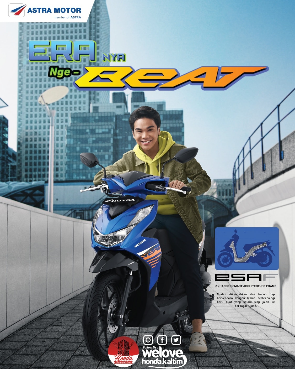 Rangka eSAF pada #BeAT membuat... - Astra Motor MT Haryono | Facebook