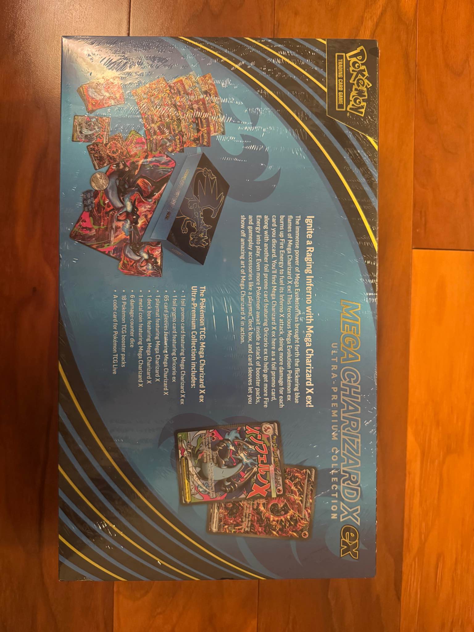Mega Charizard X EX UPC - small rip - Card Games - Voorhees Township ...