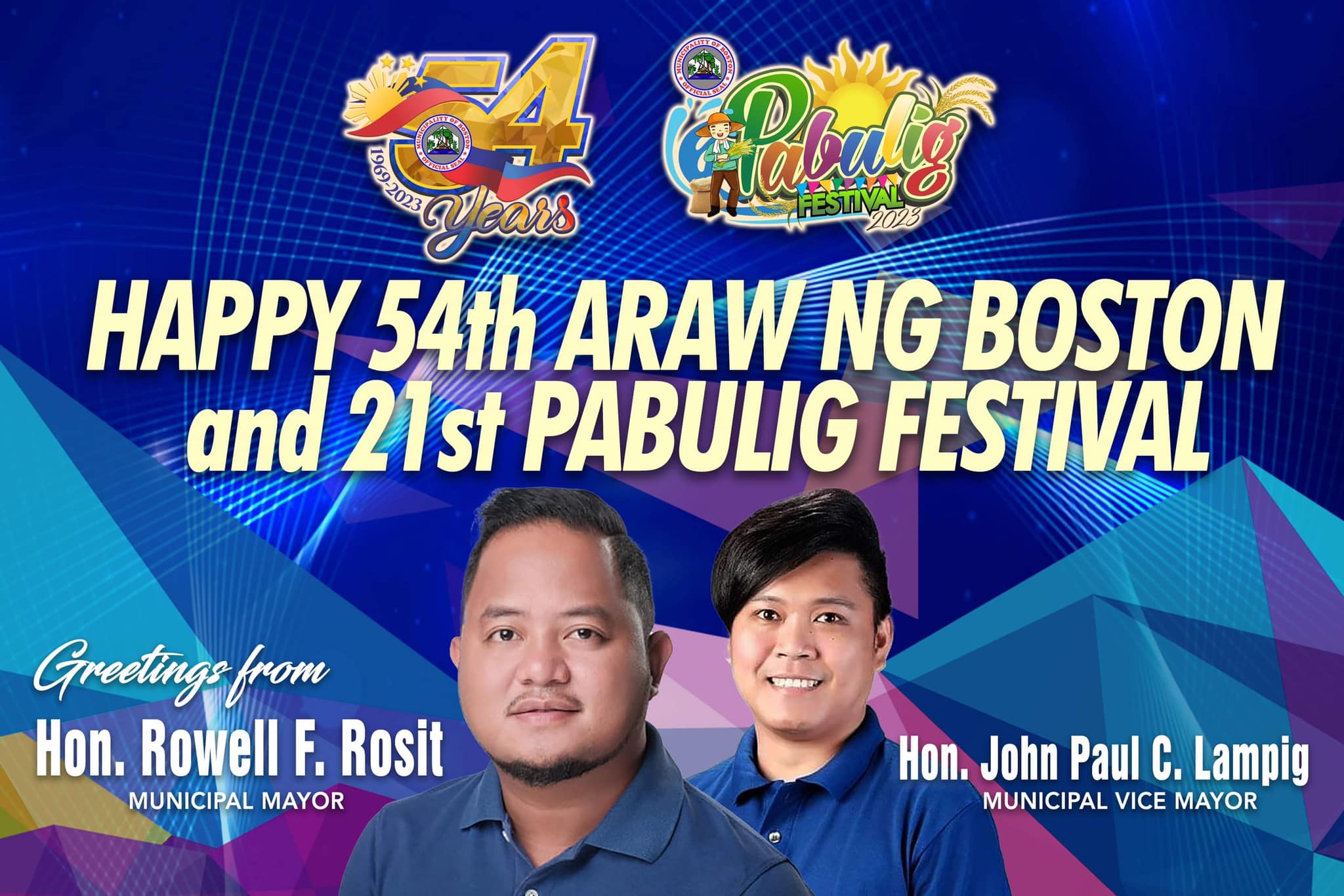 HAPPY 54th Founding Anniversary... - Mayor Rowell F. Rosit