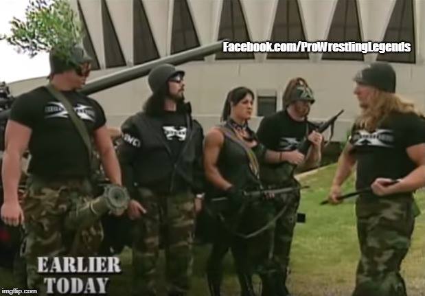 Who remembers when D-Generation X invaded WCW on Monday Night Raw