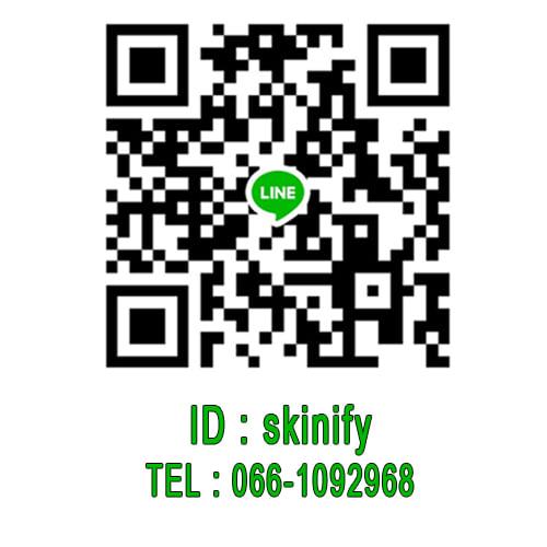สอบถามสินค้าผ่านช่องทาง LINE ได้อีกหนึ่งช่องทางนะคะ #skinify #สกินนิฟาย ...