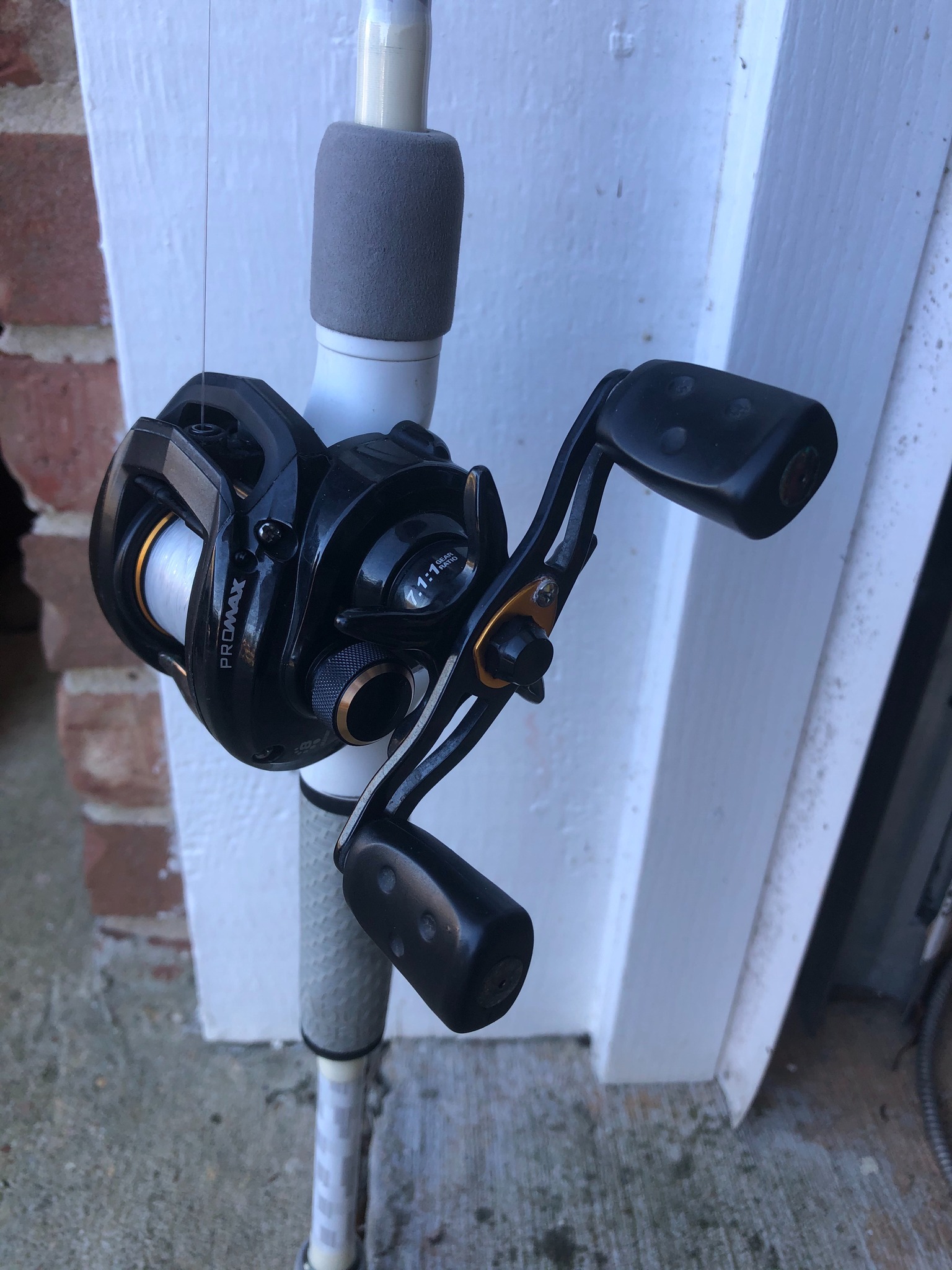baitcasting reel price 600CTS Model:ATO100HPT anodized and Teflon category:rods FRONT COVER - Platinum