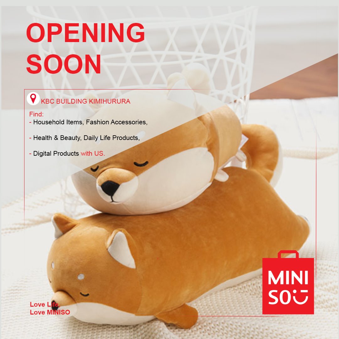 MINISO Rwanda - MINISO Rwanda OPENING SOON!! at KBC...