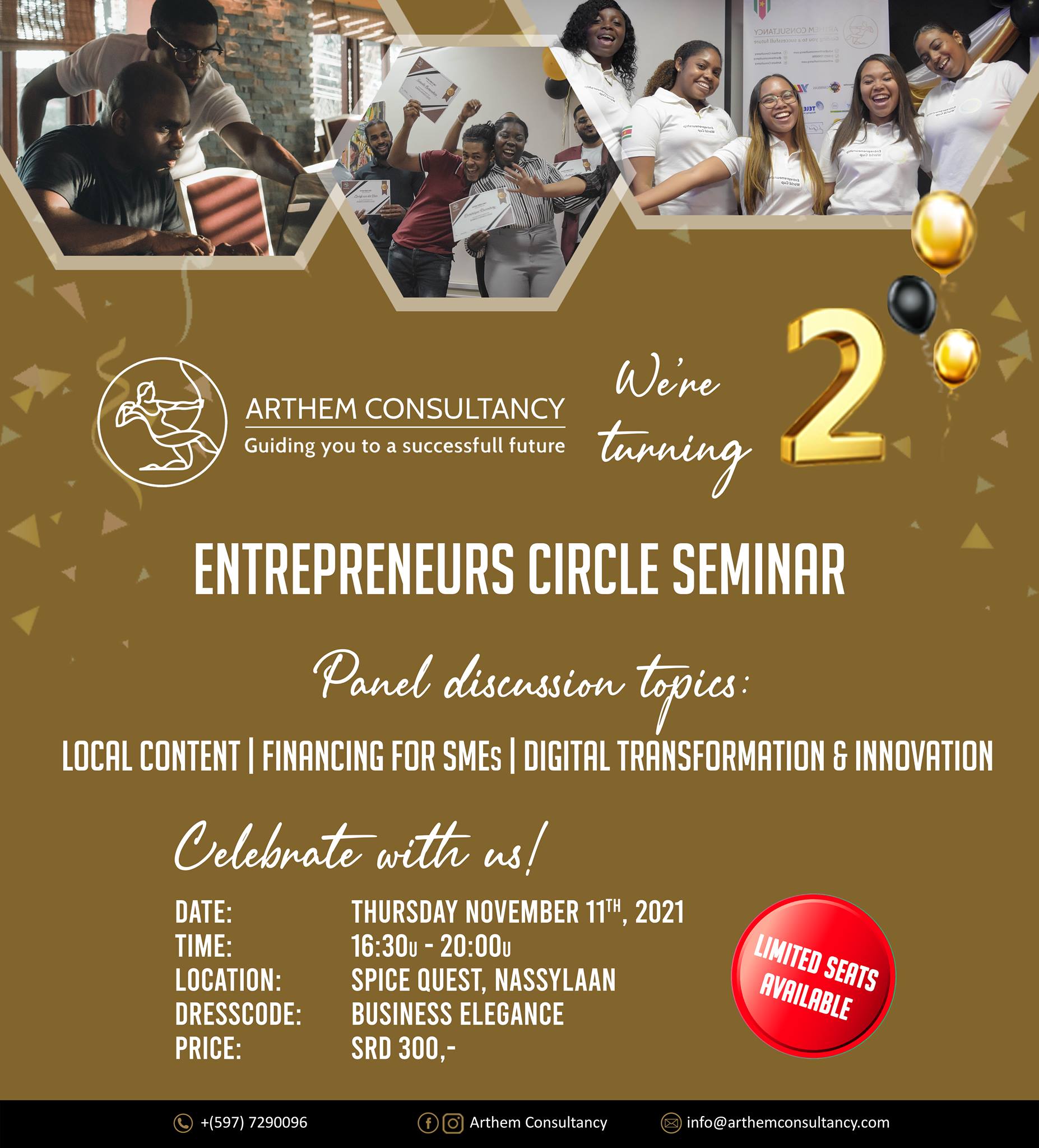 Arthem - 🏹 Be part of our birthday celebration!!! We're celebrating our ...
