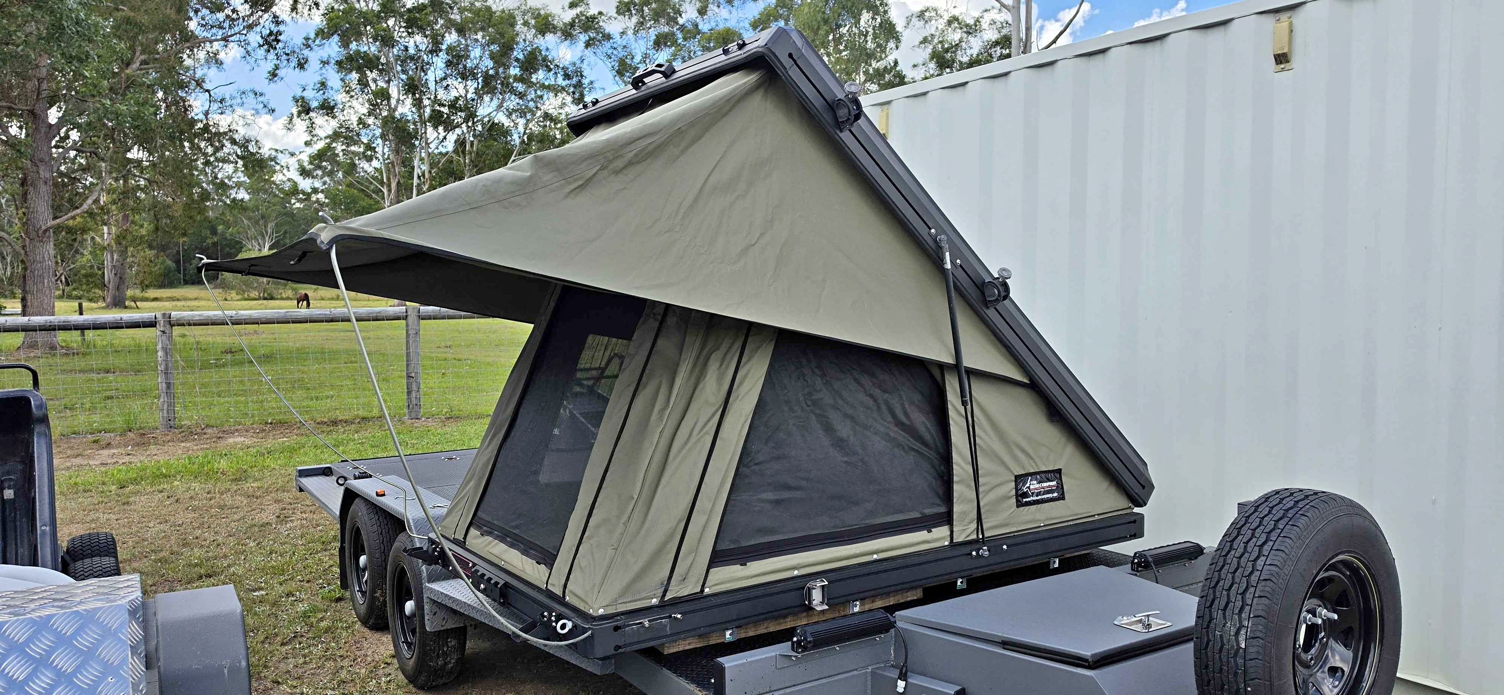 Bush Company Alpha Rooftop Tent - Tents & Camping Shelters - D'Aguilar ...