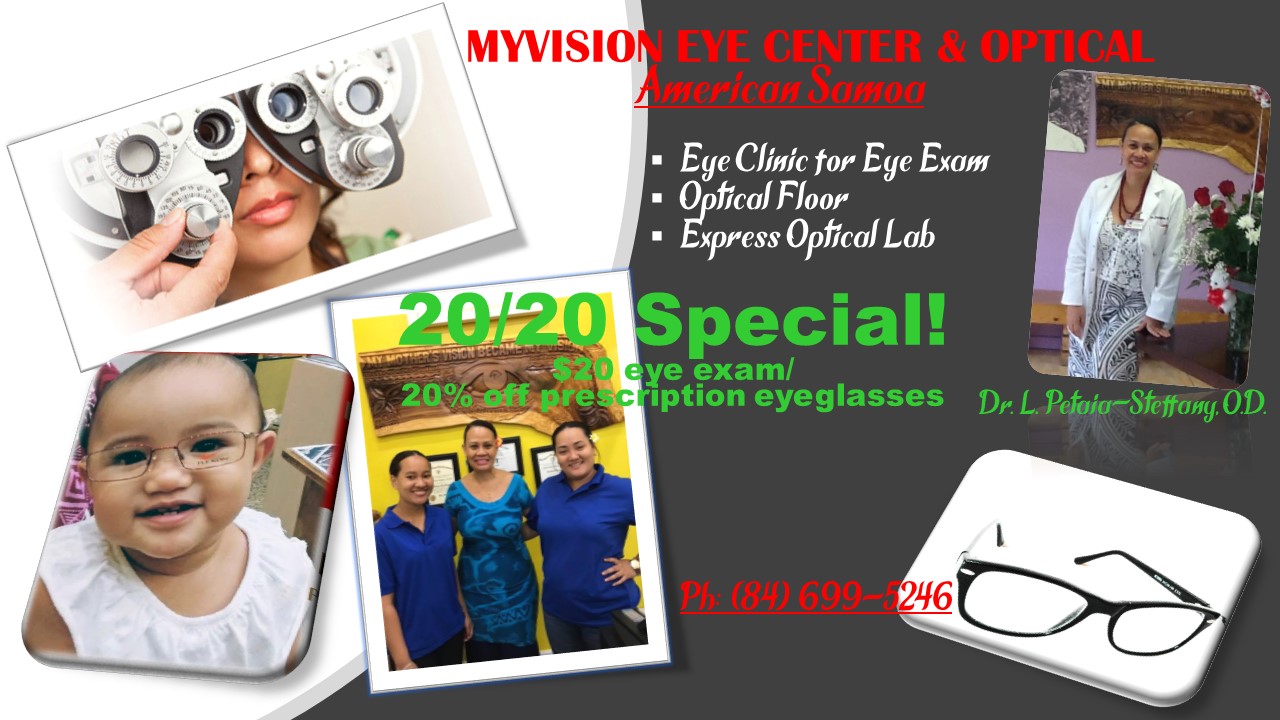 Myvision Eye Center & Optical, Inc. | Tafuna
