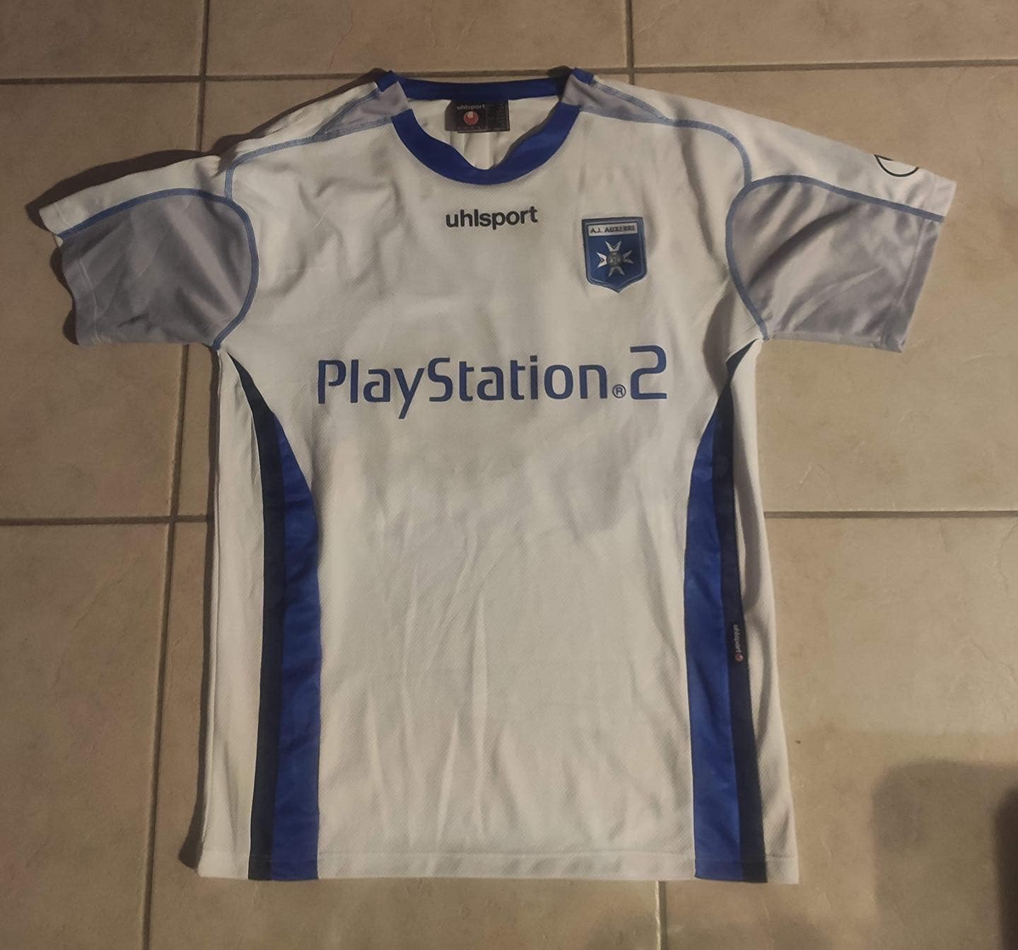 Maillot Collector AJ Auxerre 2002-2003 Avec Nom Boumsong - Taille M, Marque Kappa