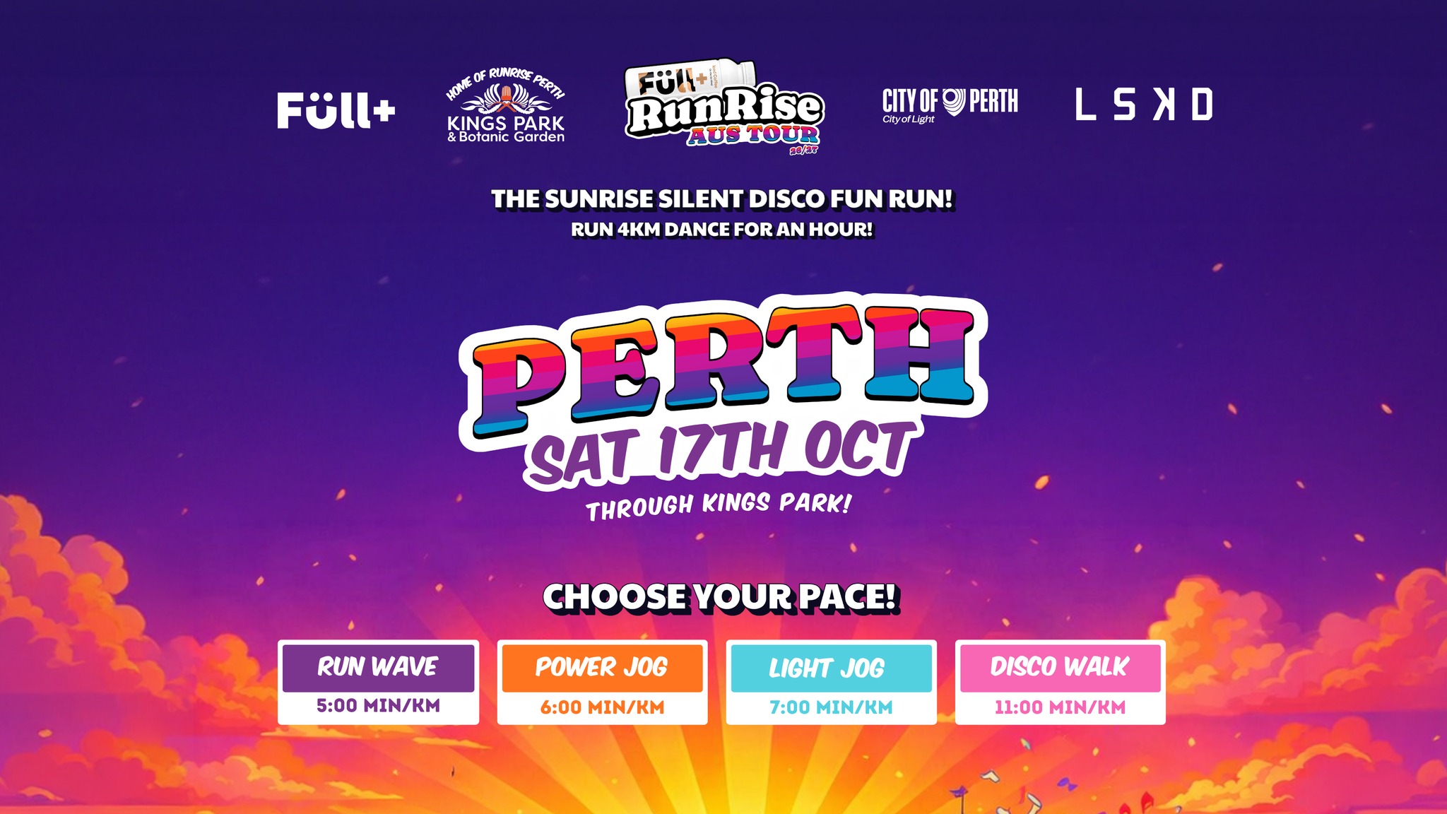 THE FULL+ RUNRISE 🏃🏽‍♀️🏃🏼‍♂️ Kings Park, Perth - 17th OCT 2026