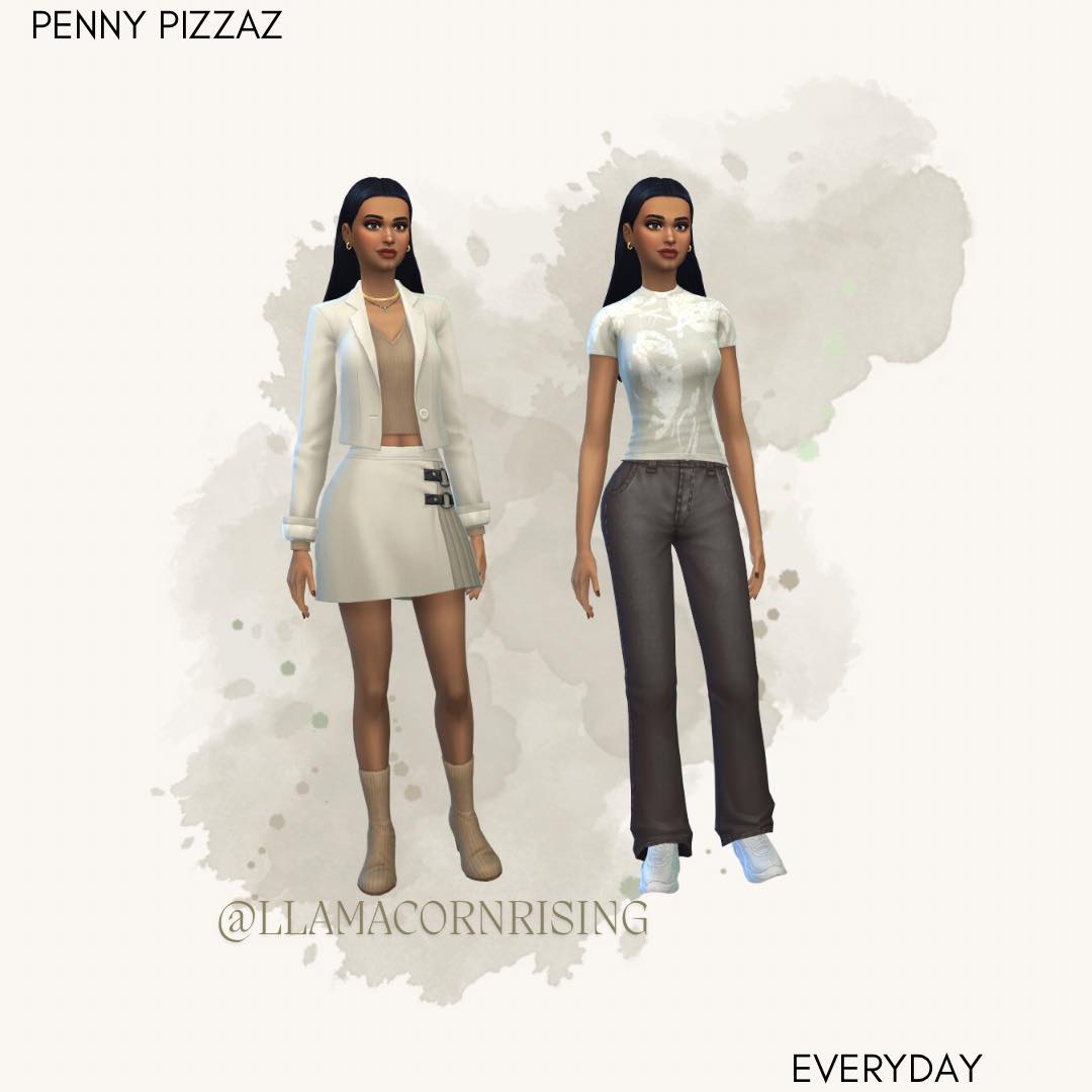 Sims 4 no cc lookbook packs