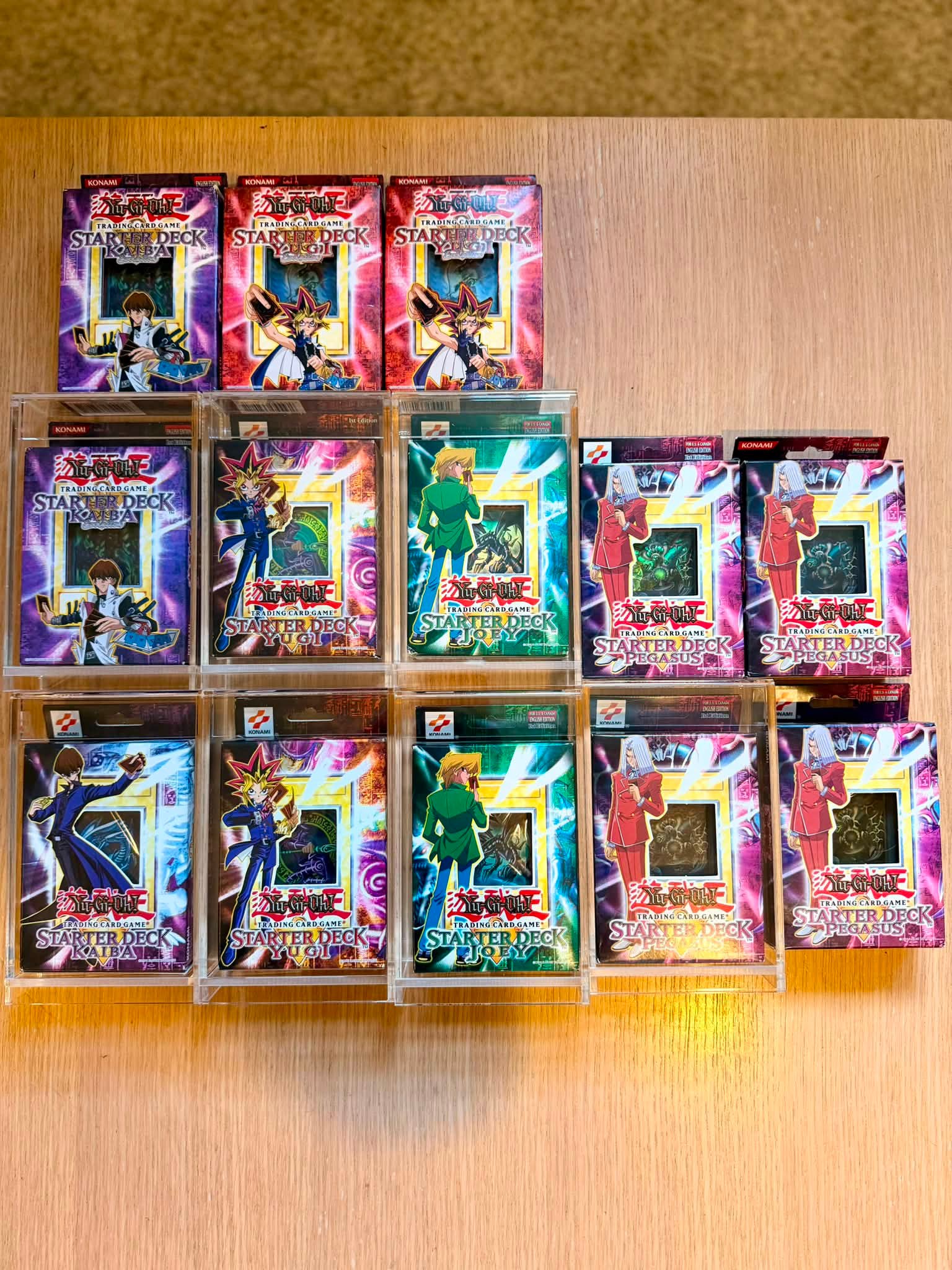 Unboxing sealed 1st edition Yugi Starter Deck