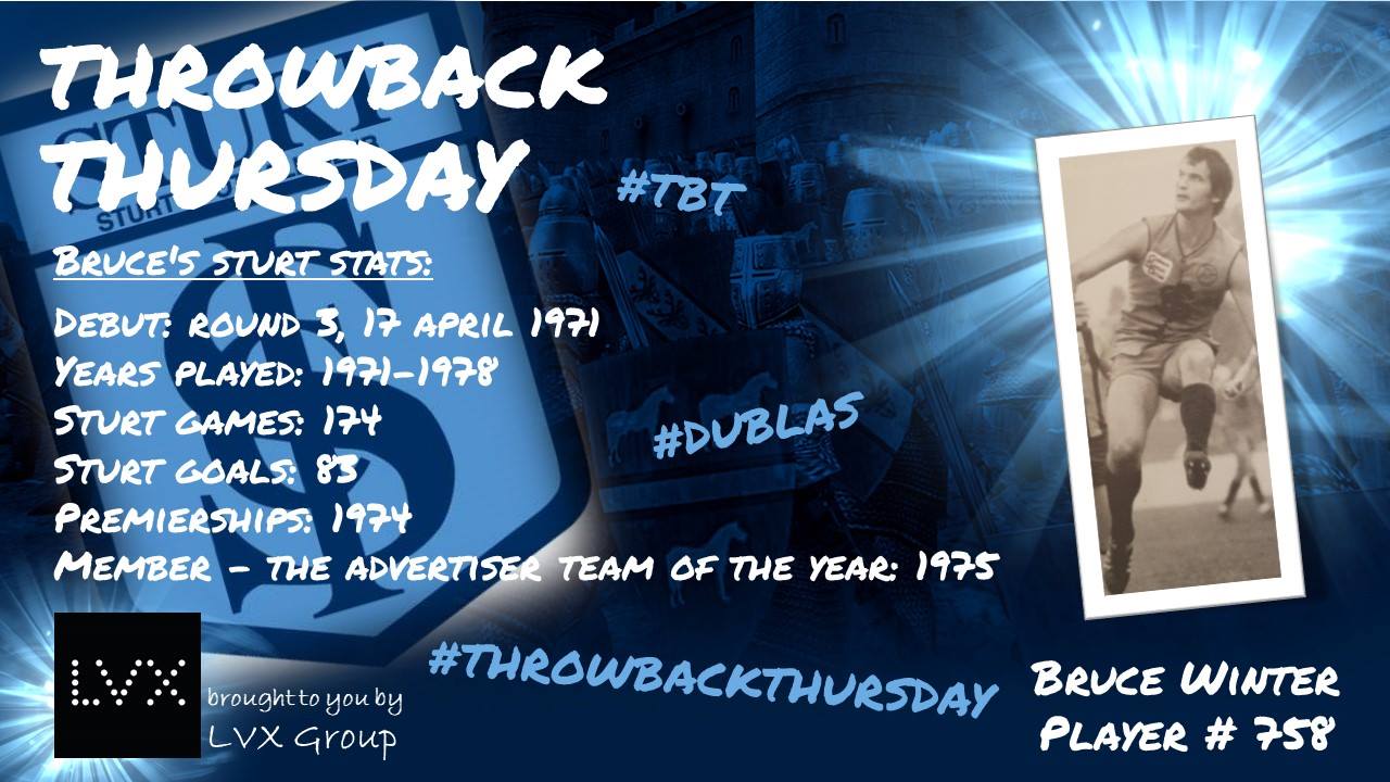 #ThrowbackThursday #TBT... - Sturt Football Club Inc. - SANFL