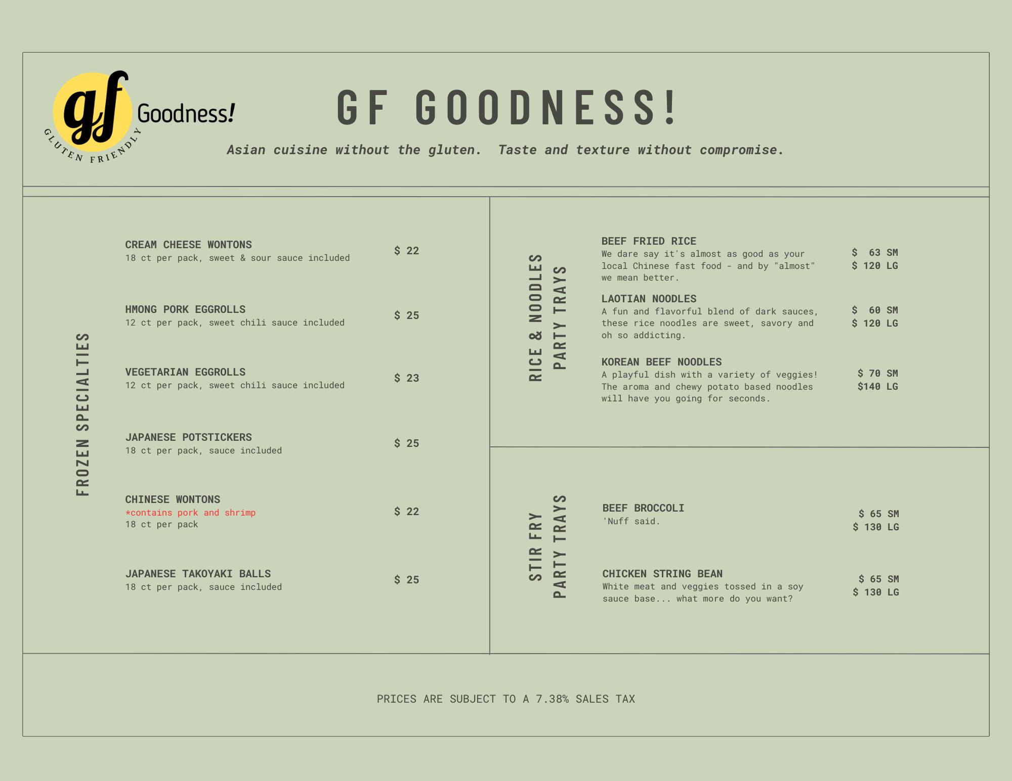 GF Goodness | Cottage Grove MN