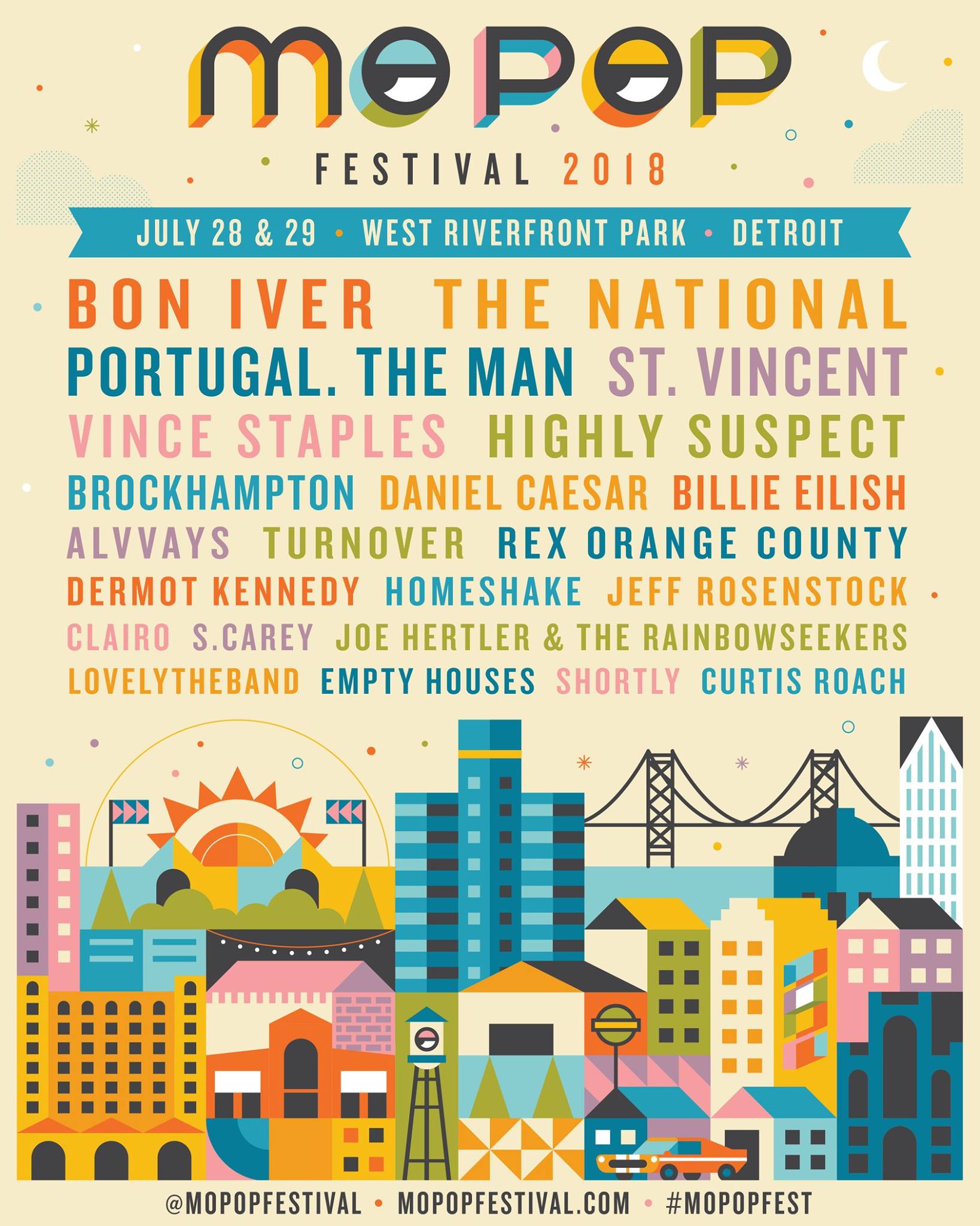 Mo Pop Festival reveals 2019 lineup: Tame Impala, Vampire Weekend