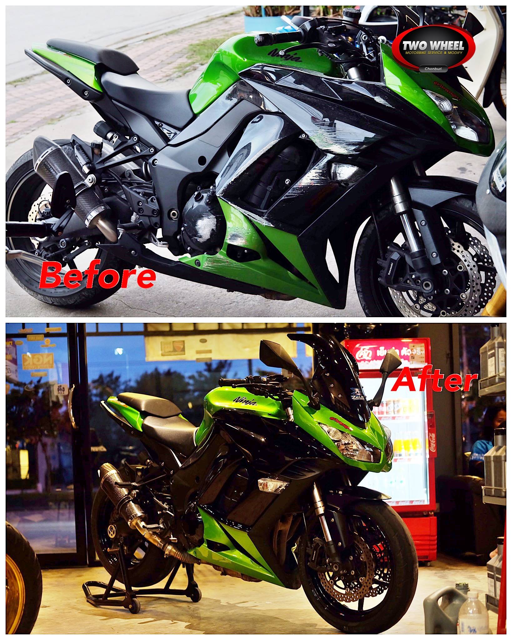 Kawasaki... - TWO WHEEL motorbike service & modify