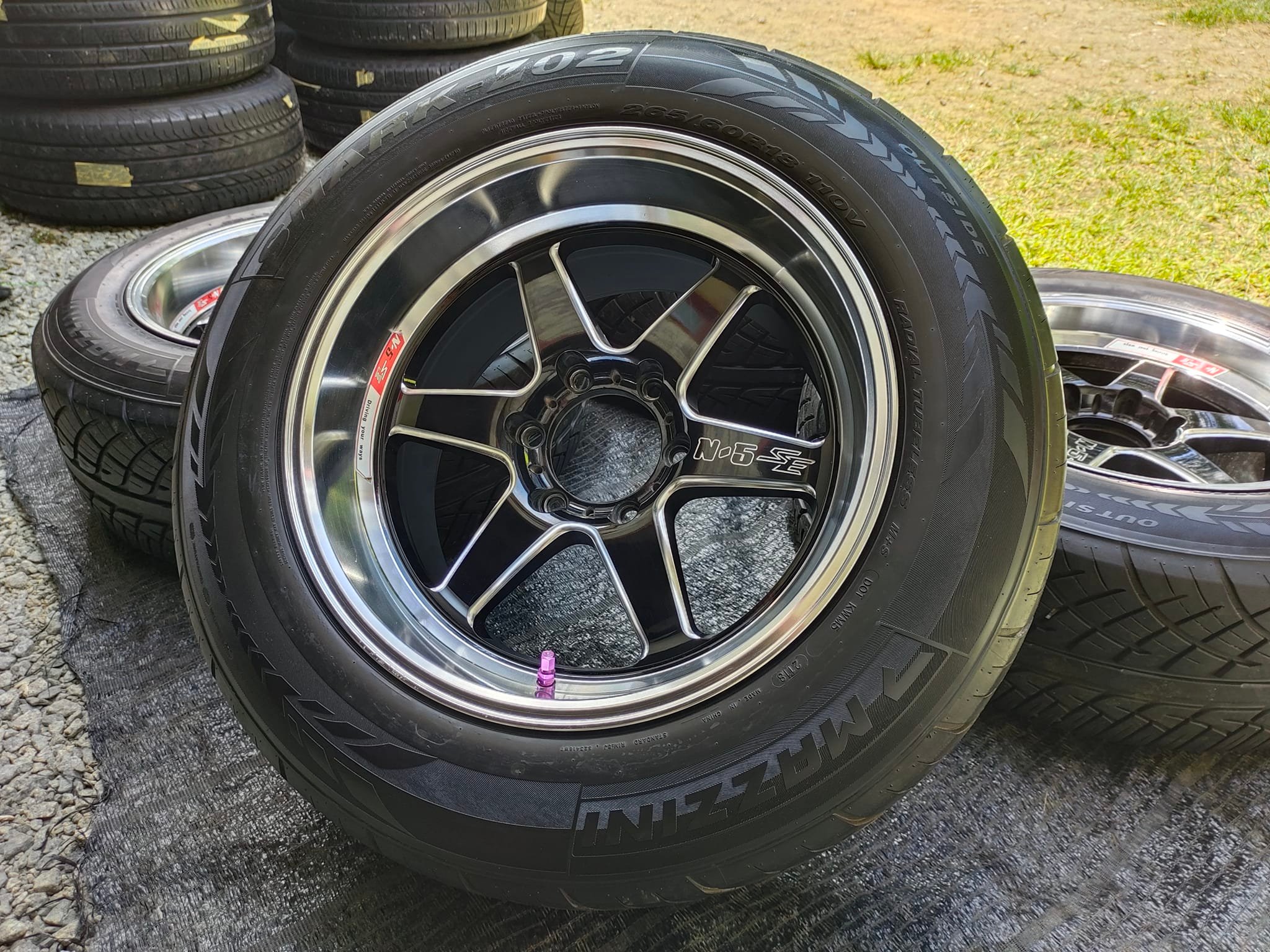 Sportrim 4x4 Hilux, Triton, Dmax, Ranger Dll Lenso N5-SE 18x9.5