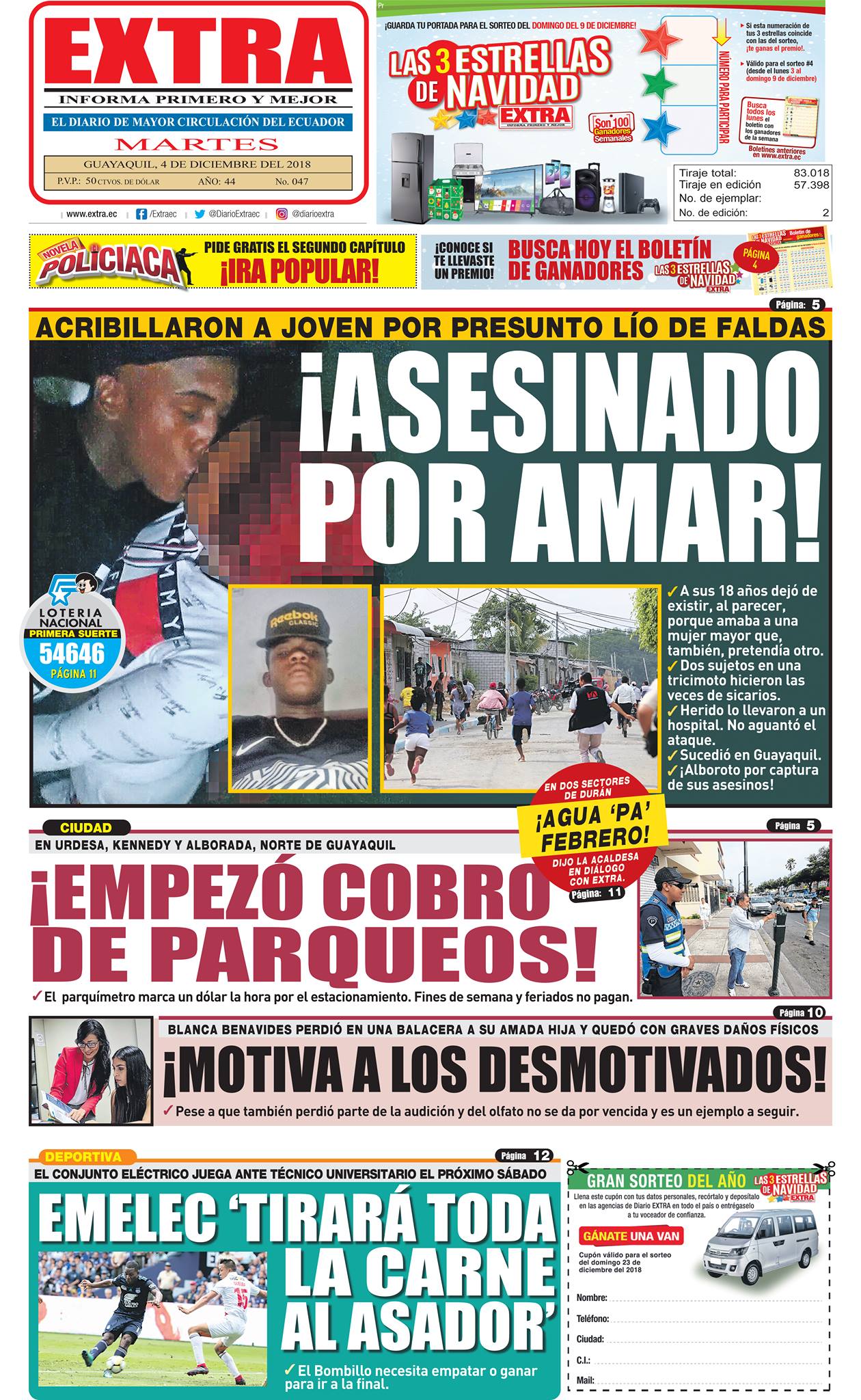 Diario Extra - ¡Feliz martes! ☕️🌞 Te compartimos nuestra portada ...