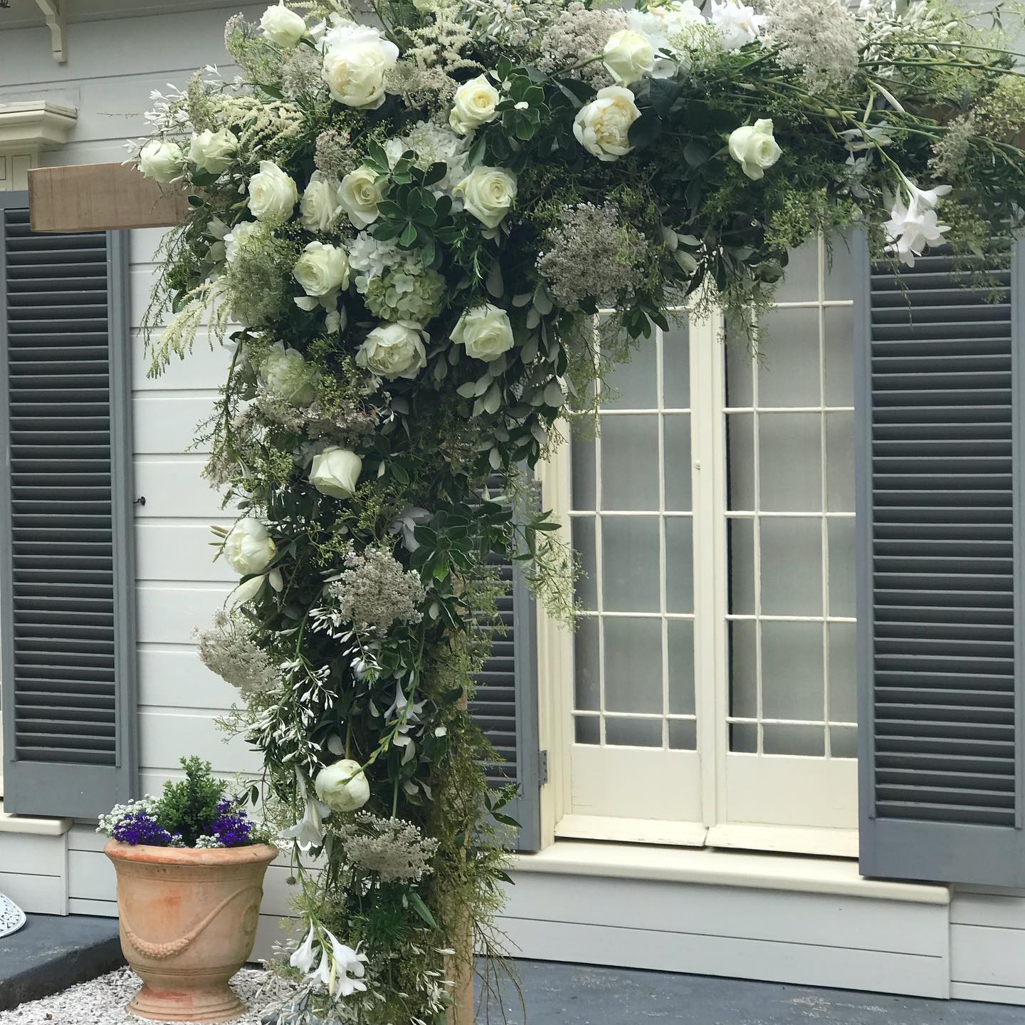 Te Puke Florist - Throwback to the arch flowers we created...