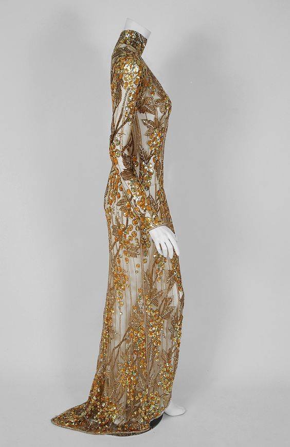 sharon stone casino gold dress For those who love Bob Mackie Ecom Style:ADAE213595