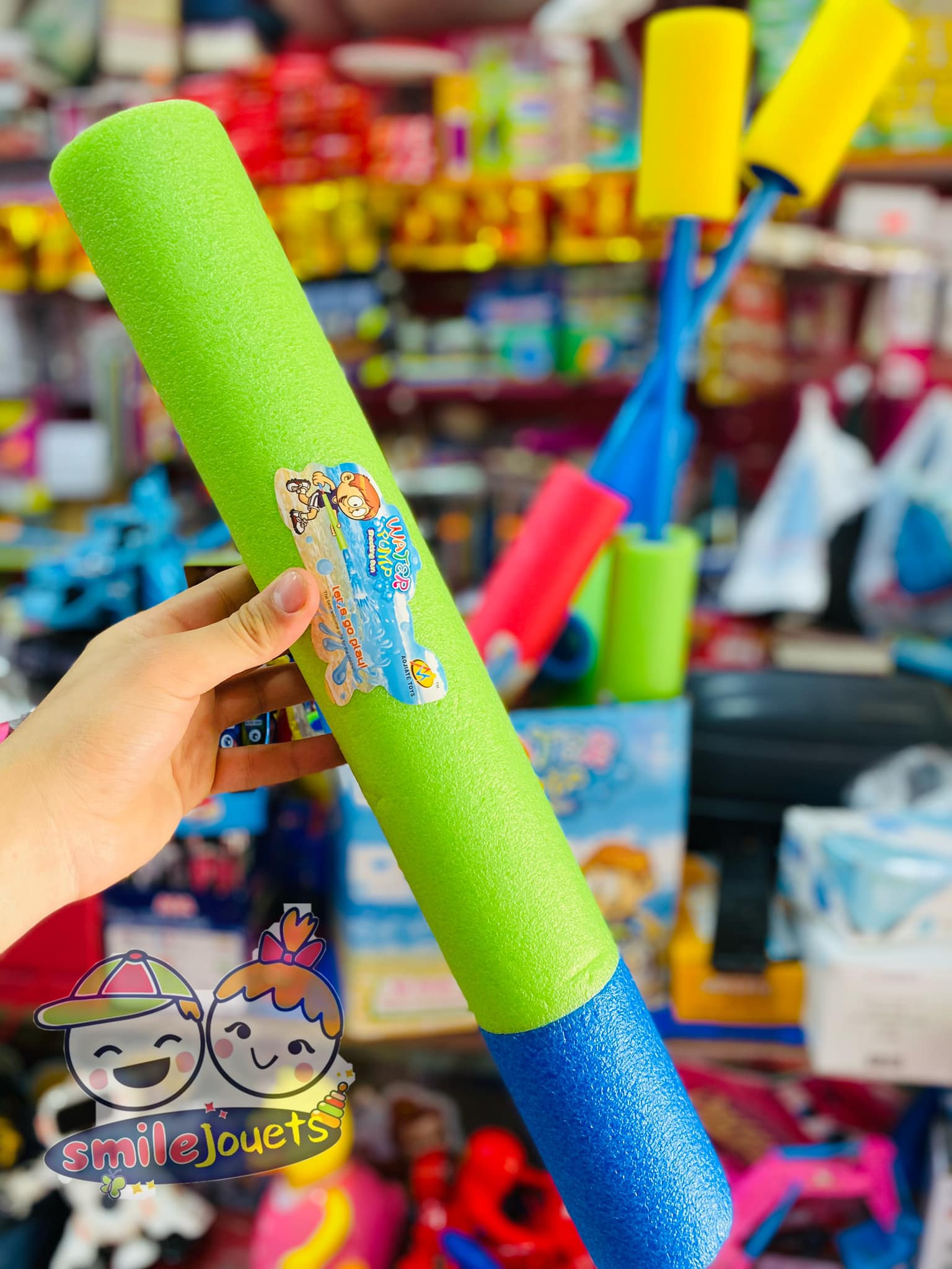 Gofimyee 4 Pistolets à Eau Mousse Enfant - 38cm Longue Portée Jouets Été Piscine Plage
