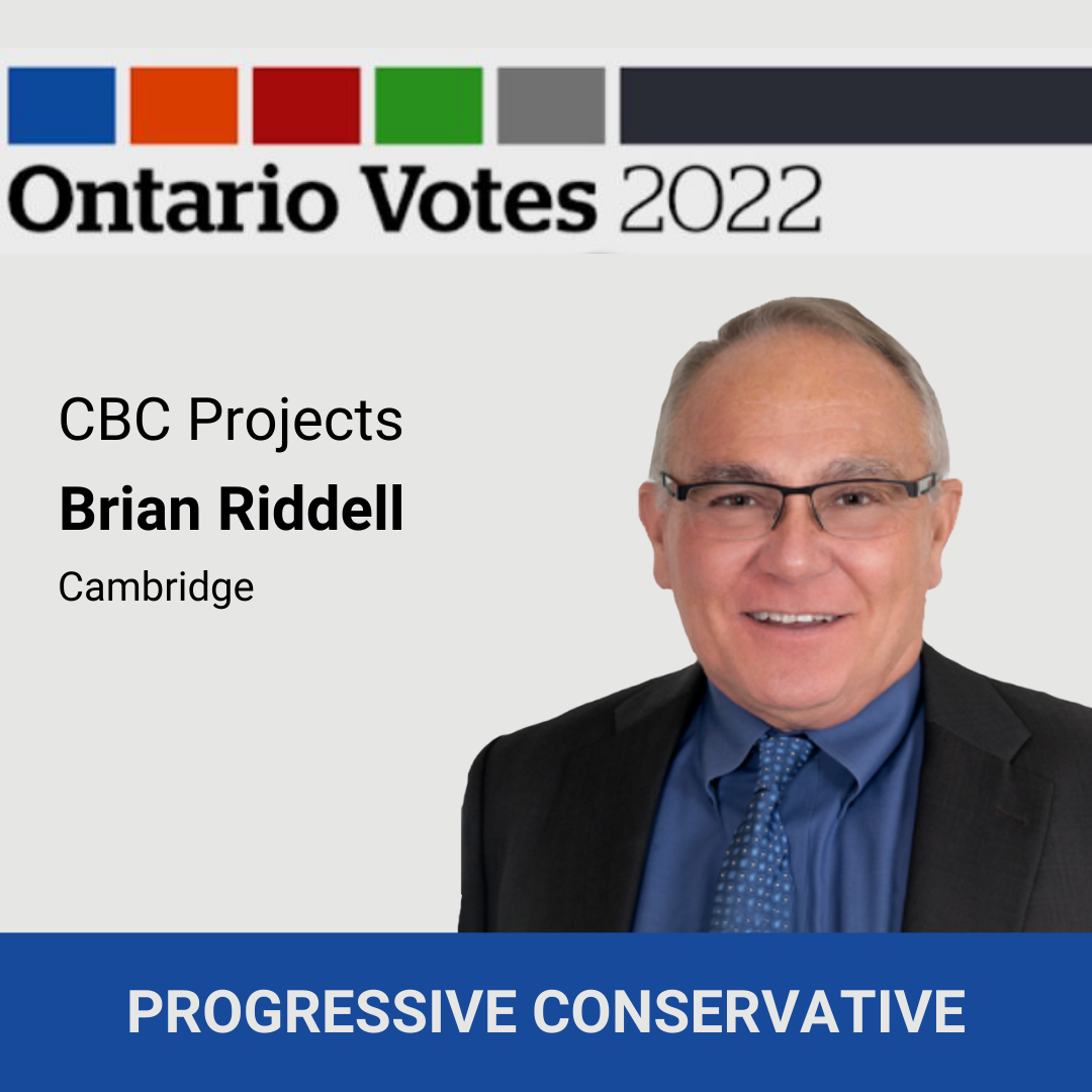 Brian Riddell has won in... - CBC Kitchener-Waterloo